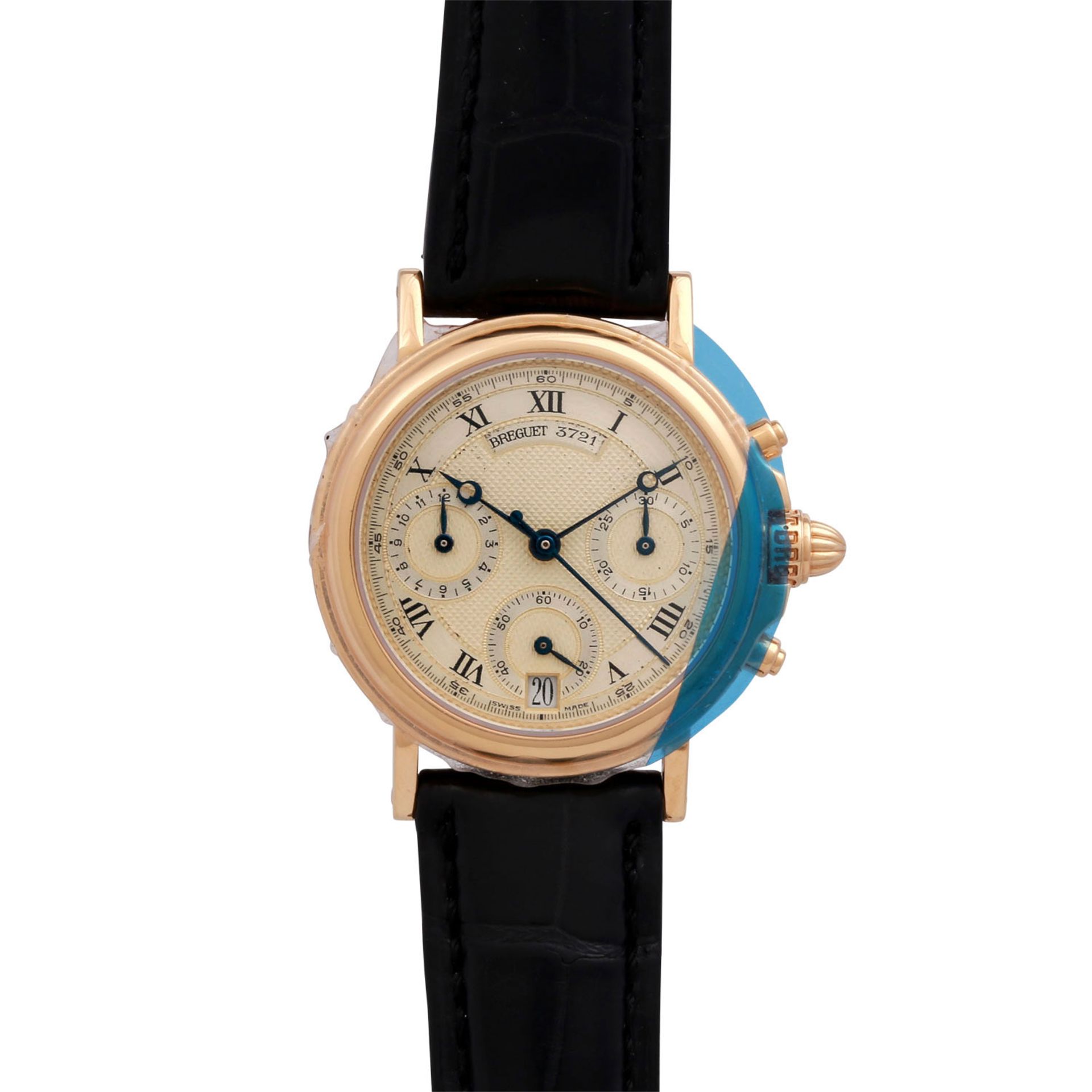 BREGUET Marine Chronograph, Ref. 3721D. Armbanduhr.