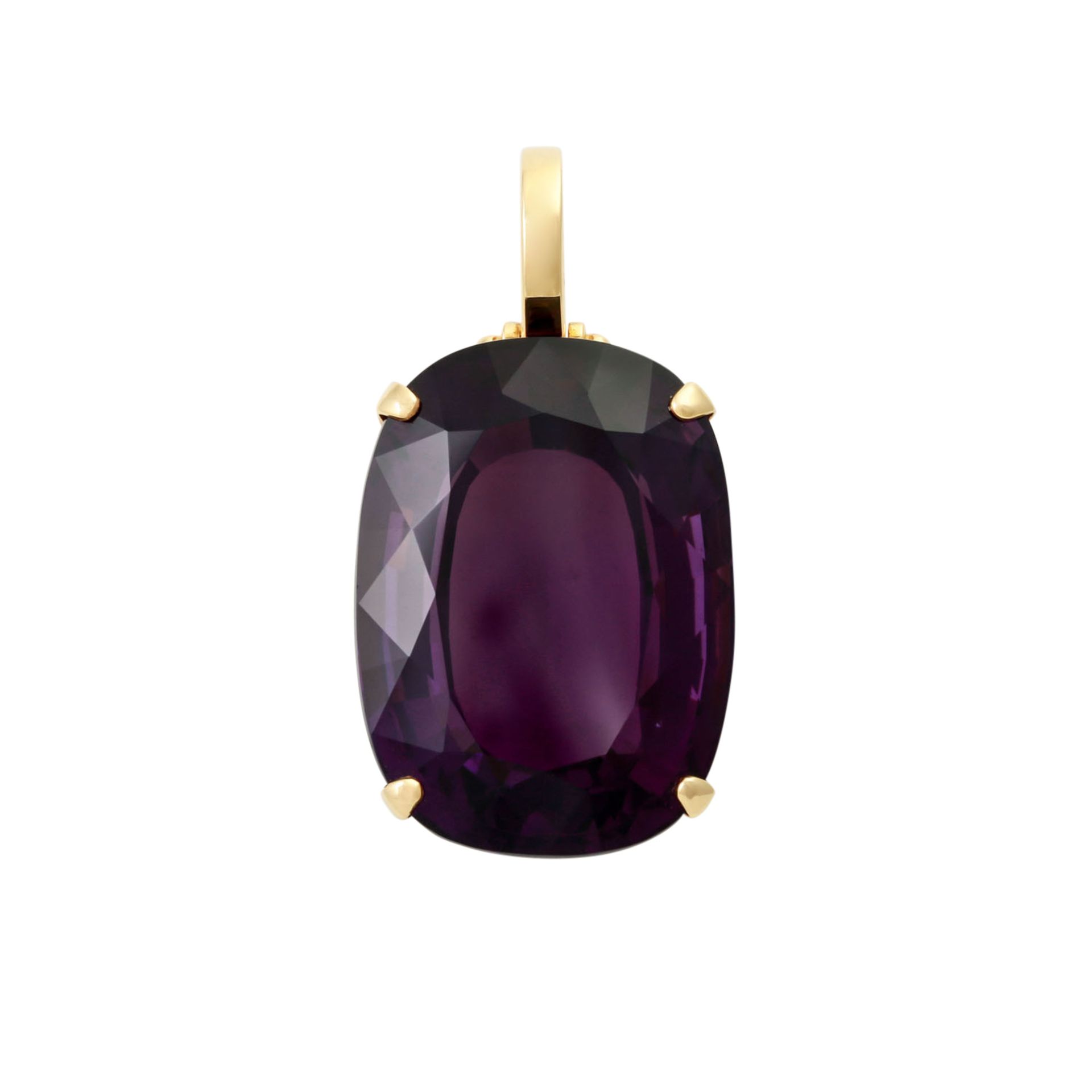 Großer Amethystanhänger ca. 78 ct<b