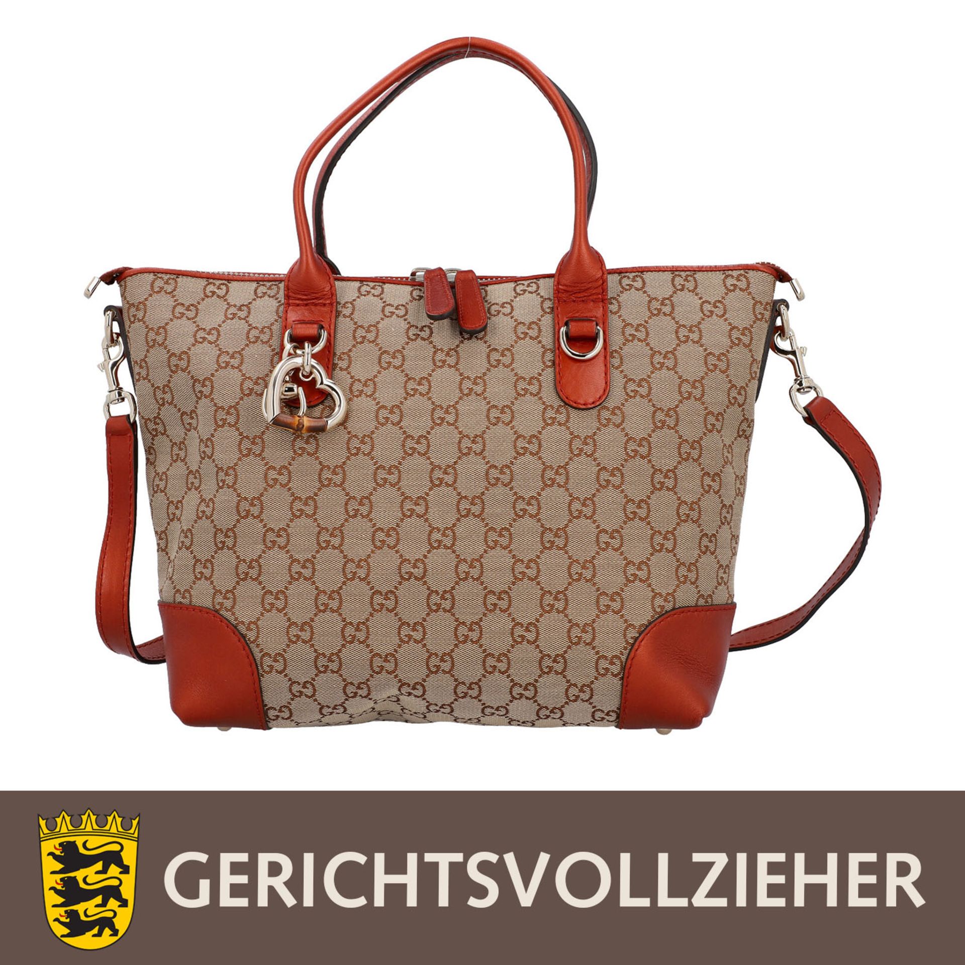 GUCCI Henkeltasche, NP.: ca. 1.200,-€.<b