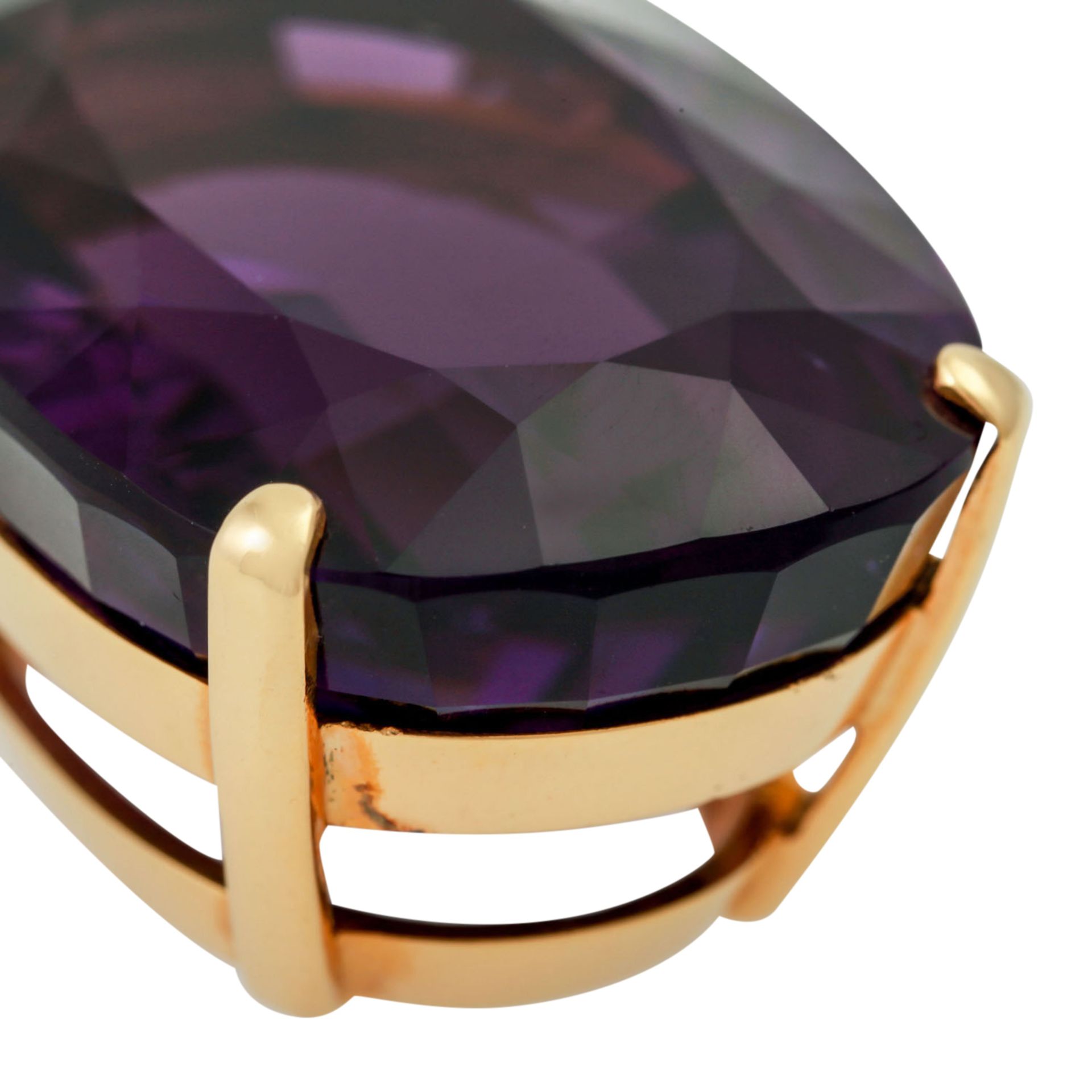 Großer Amethystanhänger ca. 78 ct<b - Bild 5 aus 5