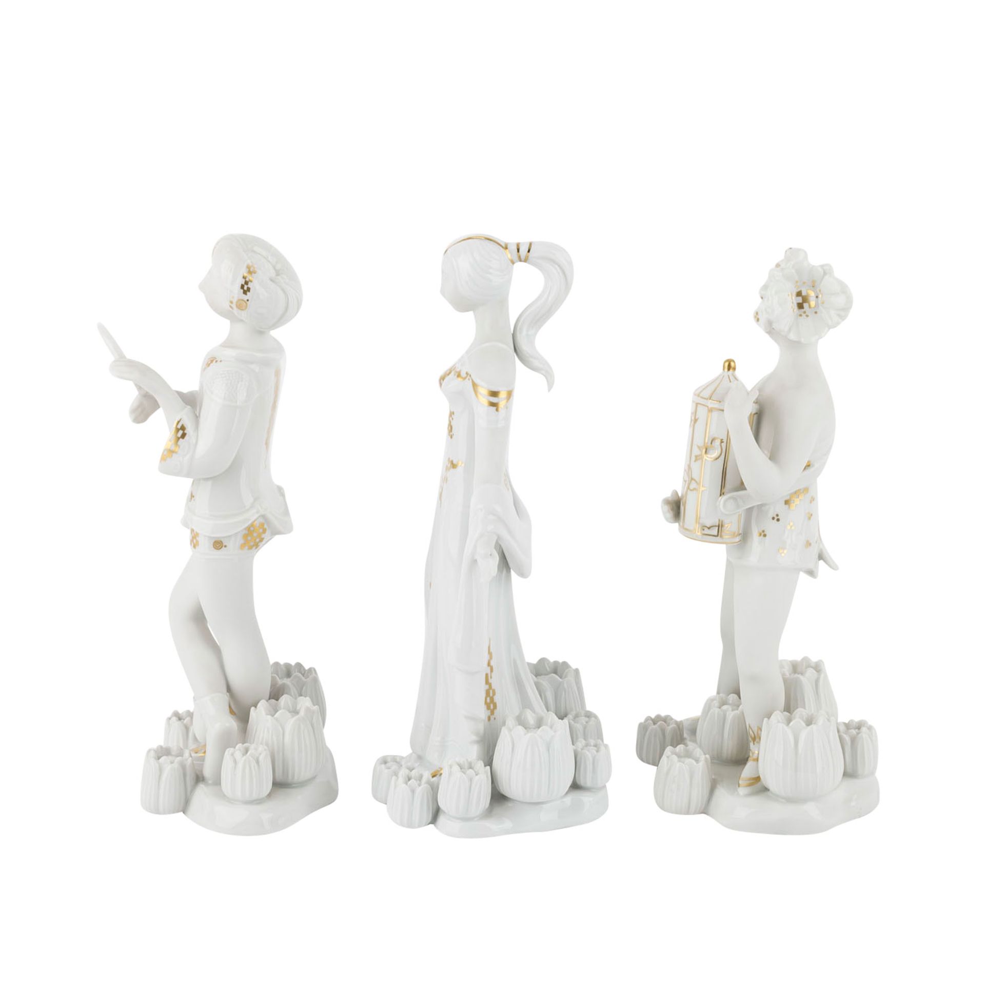 ROSENTHAL 6 Figuren aus der Serie 'Zauberflöte', 1. Wahl, 20. Jh.:< - Bild 7 aus 10