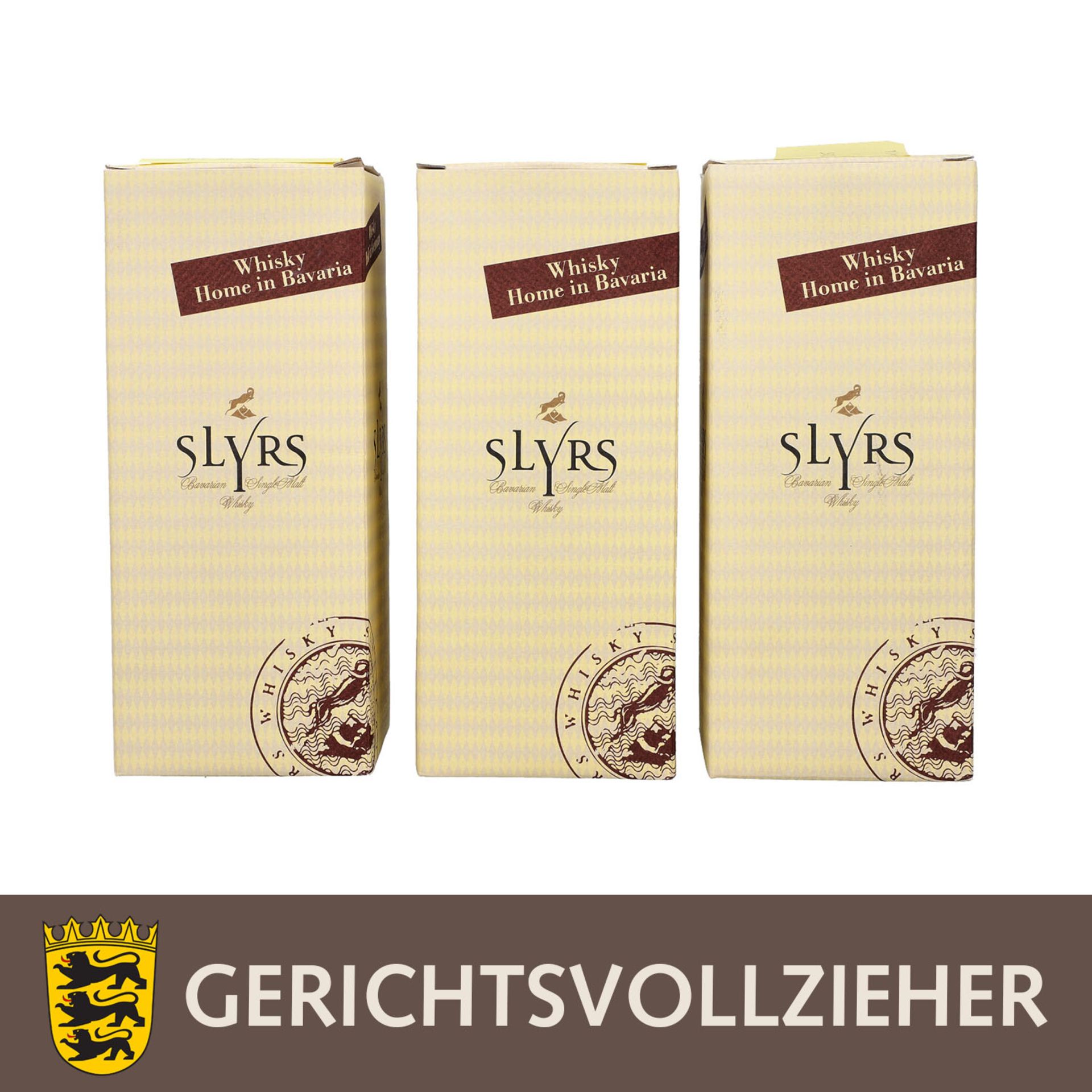 SLYRS 3 Flaschen Single Malt Bavarian Whisky, 2005