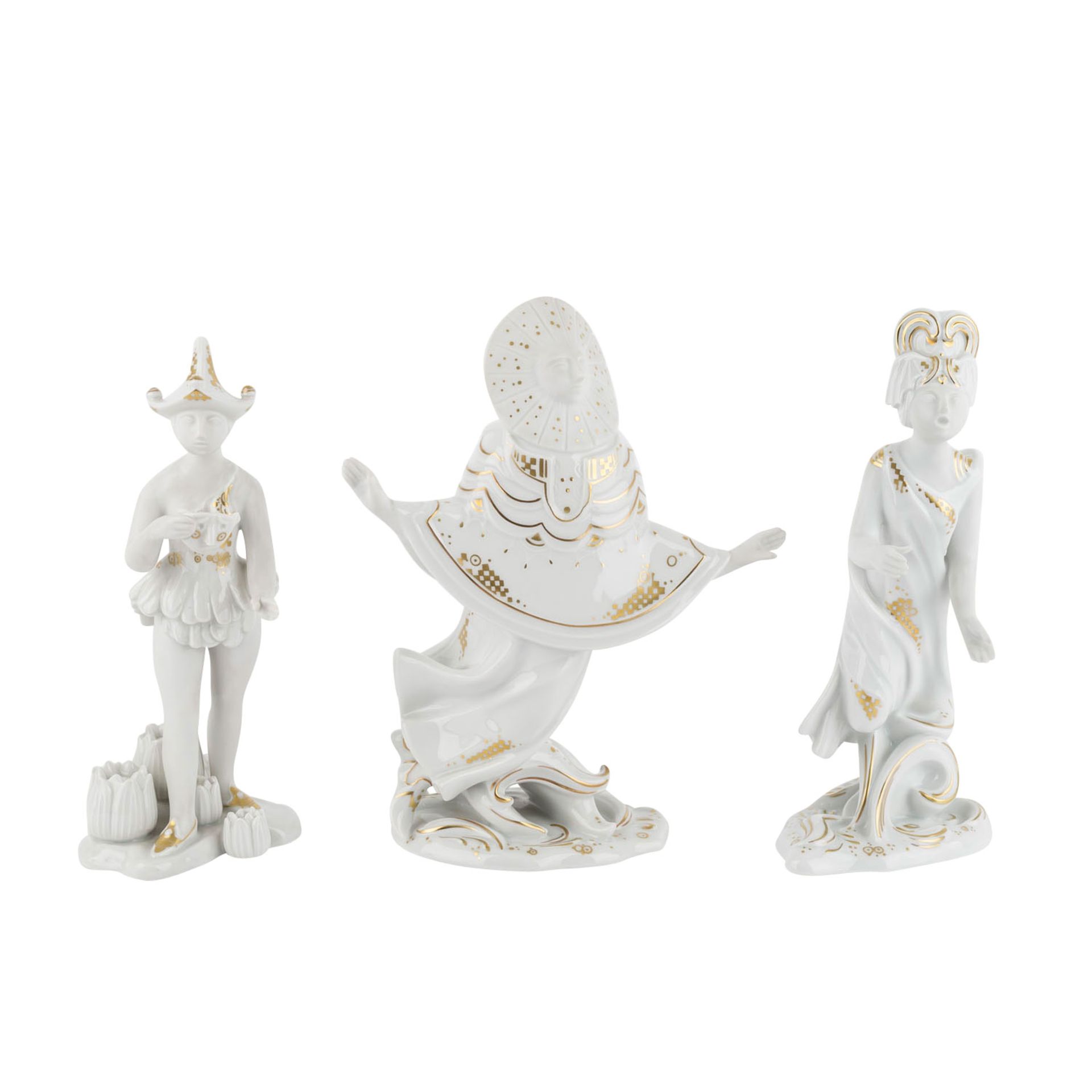 ROSENTHAL 6 Figuren aus der Serie 'Zauberflöte', 1. Wahl, 20. Jh.:< - Bild 2 aus 10