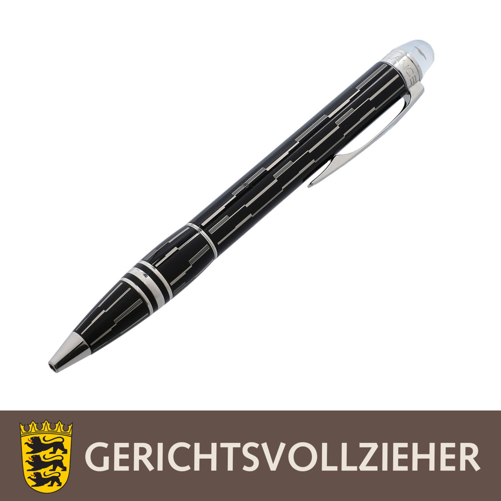 MONTBLANC Starwalker Black Mystery Kugelschreiber, Ref. 104227.