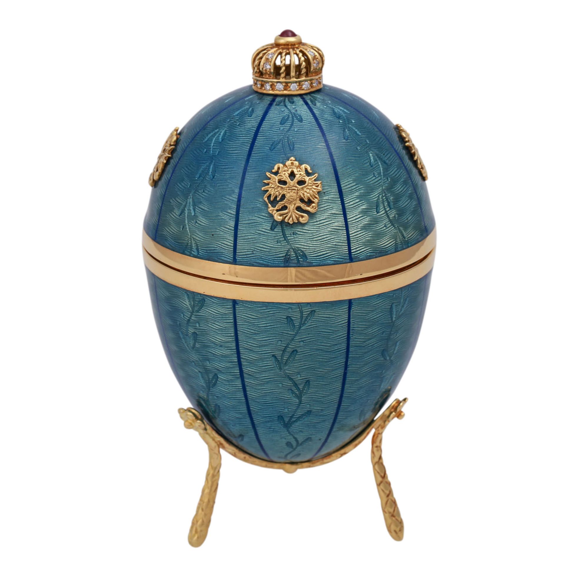 FABERGÉ by VICTOR MAYER, Romanoff Ei,<