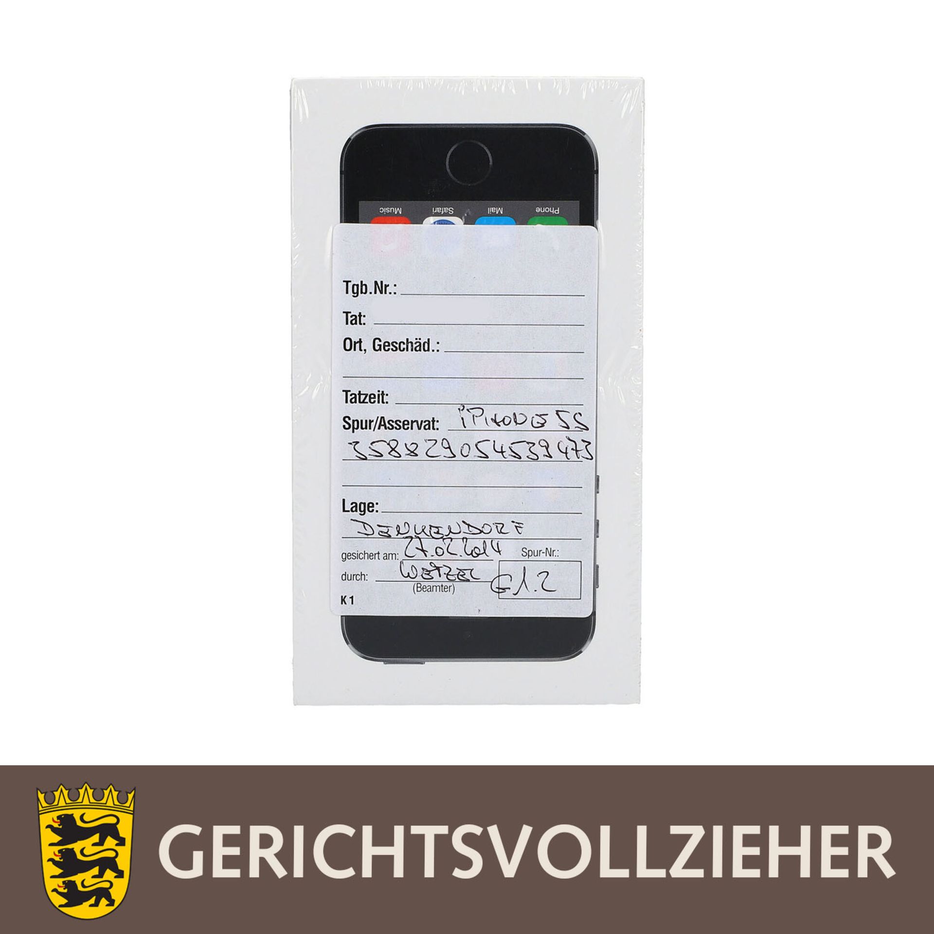 APPLE iPhone 5s SPACE GRAY IN UNGEÖFFNETER OVP<