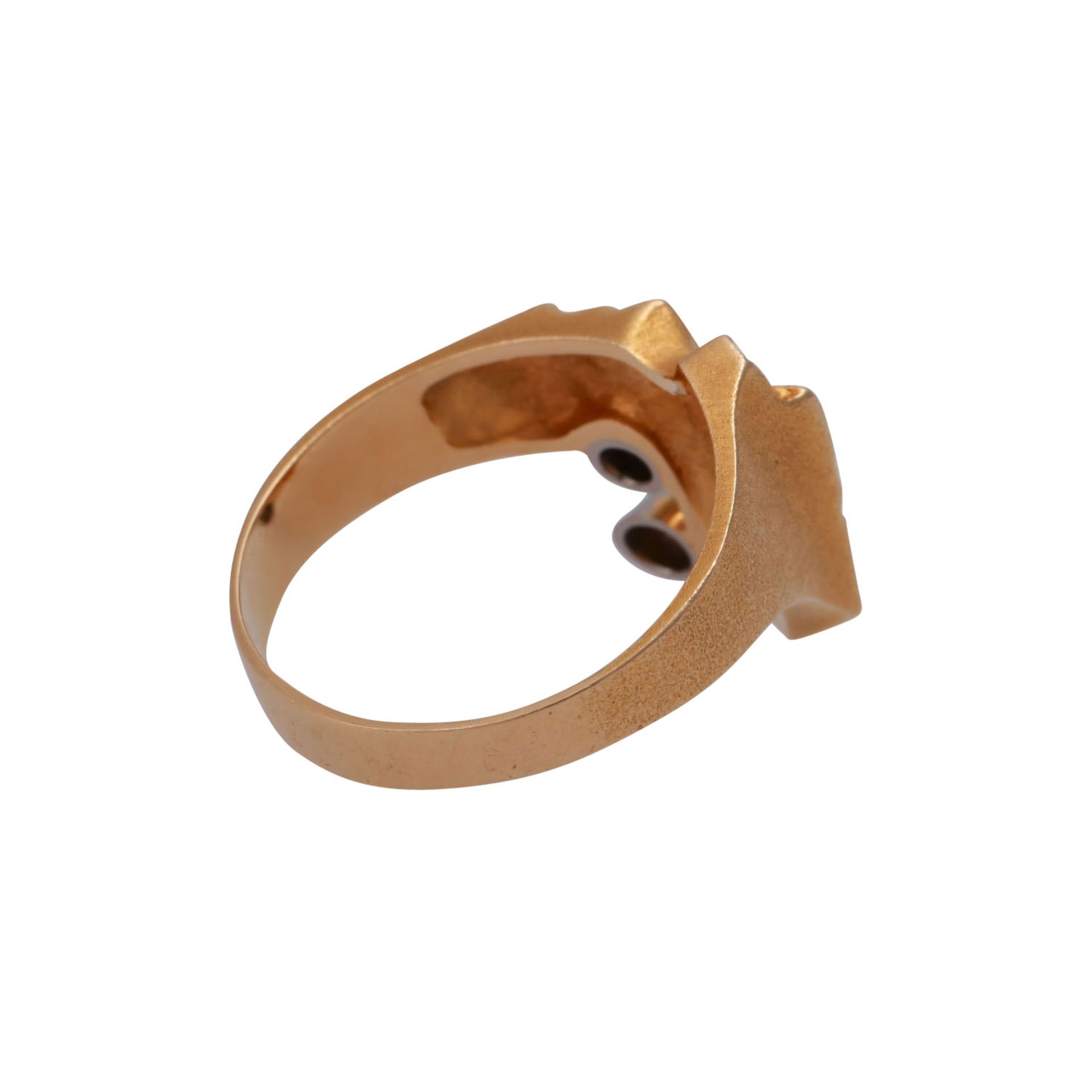 LAPPONIA Ring mit 2 Brillanten - Bild 3 aus 4