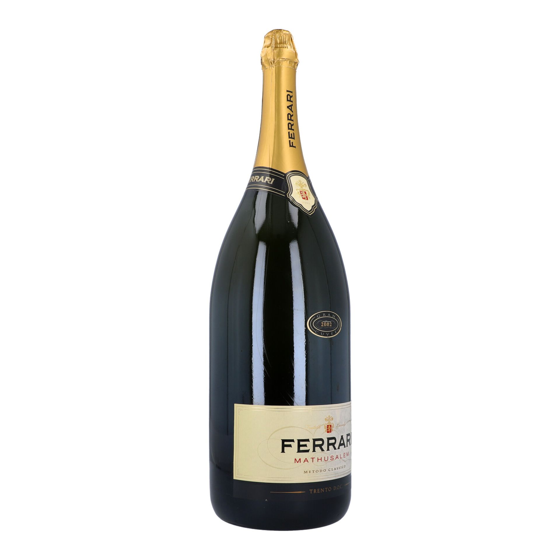 FERRARI Metodo Classico Brut, 6 Liter Schaumwein-Flasche, 2002 - Bild 2 aus 5