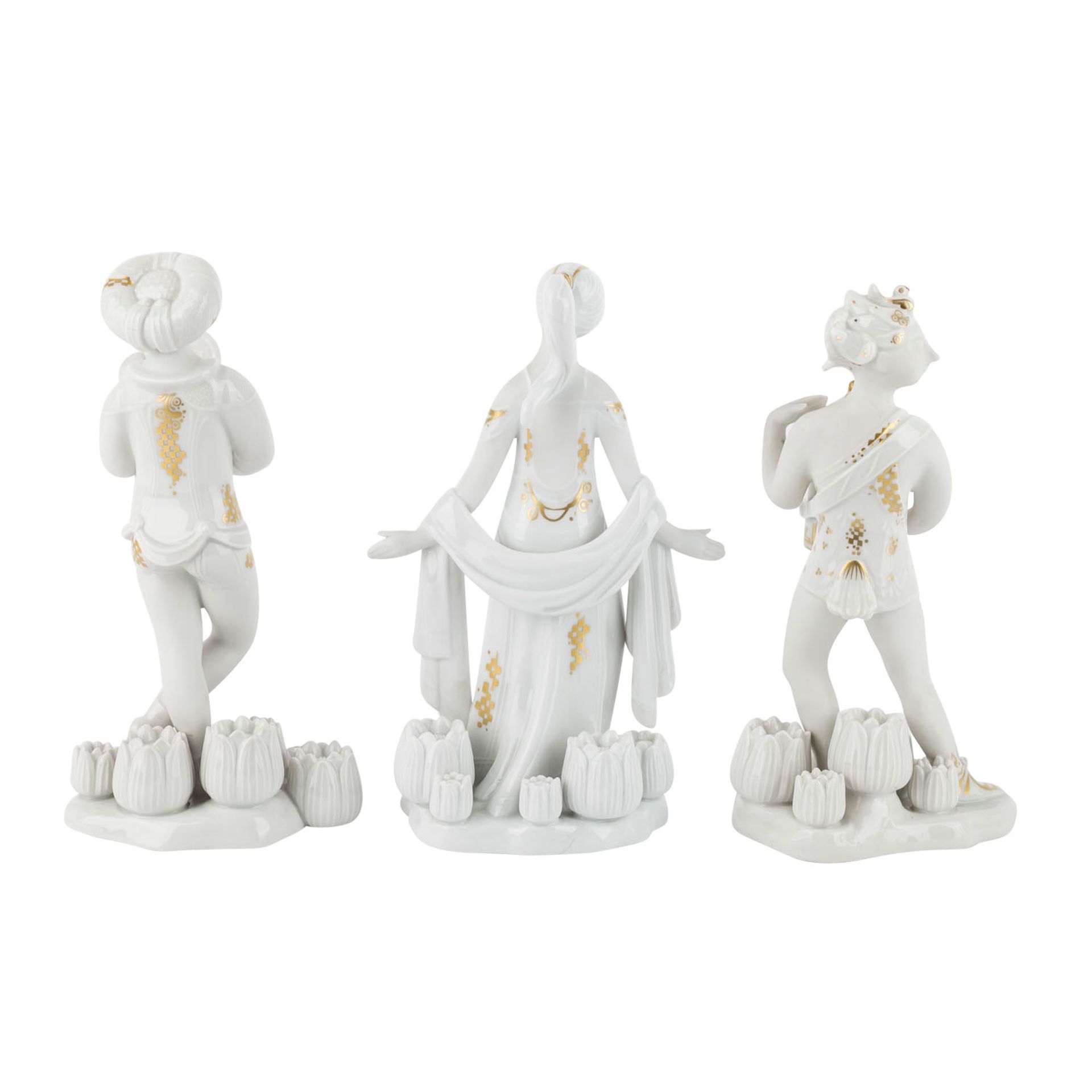 ROSENTHAL 6 Figuren aus der Serie 'Zauberflöte', 1. Wahl, 20. Jh.:< - Bild 8 aus 10