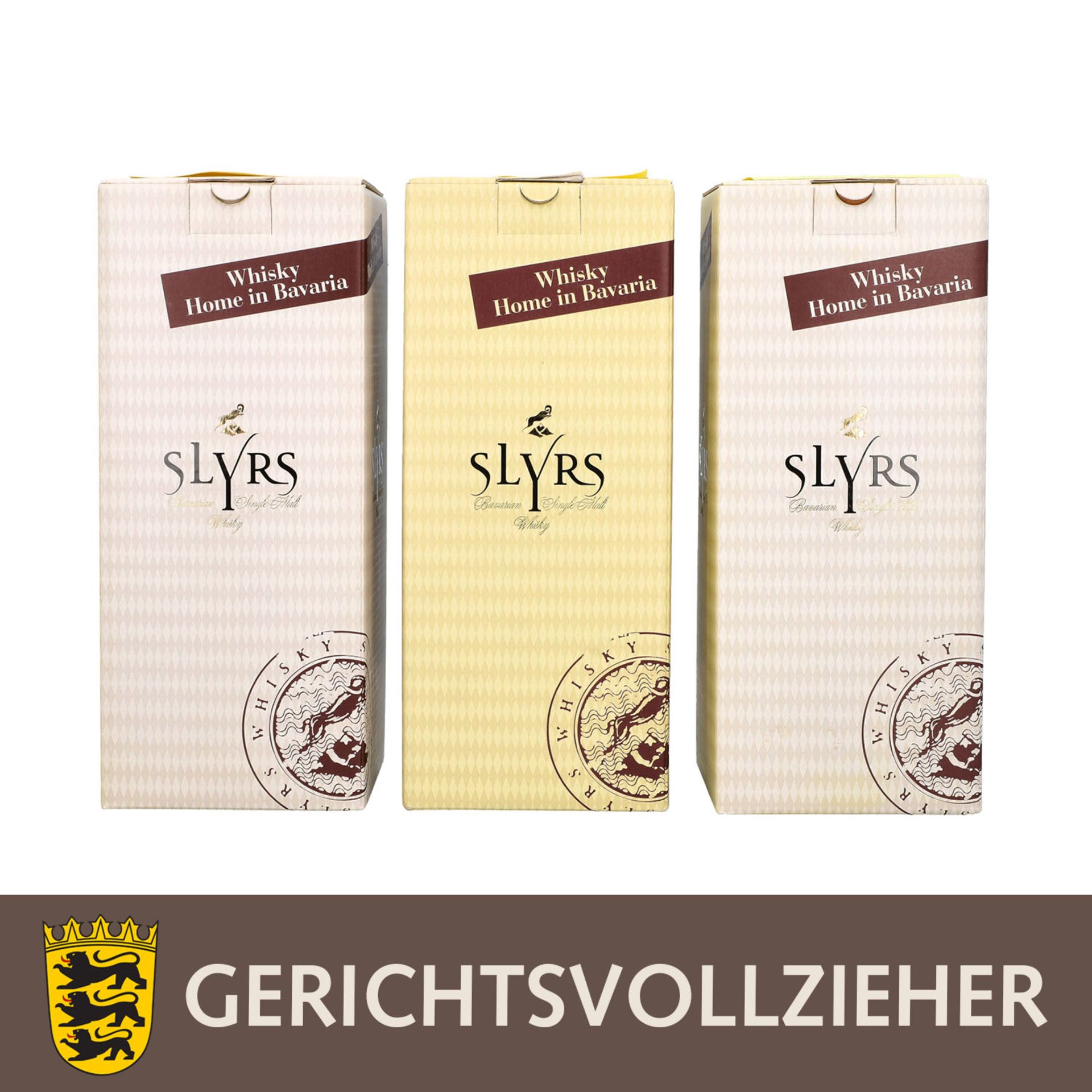 SLYRS 3 Flaschen Single Malt Bavarian Whisky, 2006