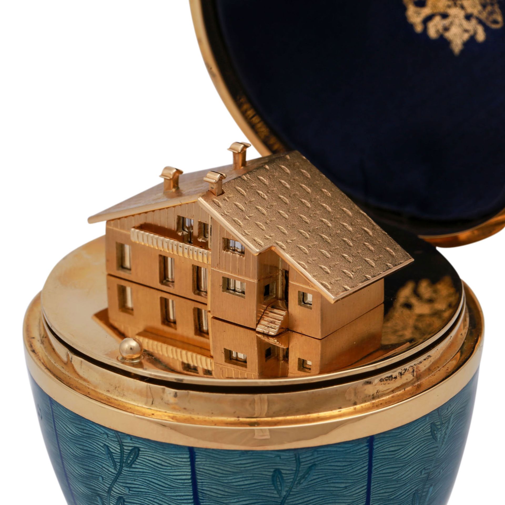 FABERGÉ by VICTOR MAYER, Romanoff Ei,< - Bild 5 aus 10