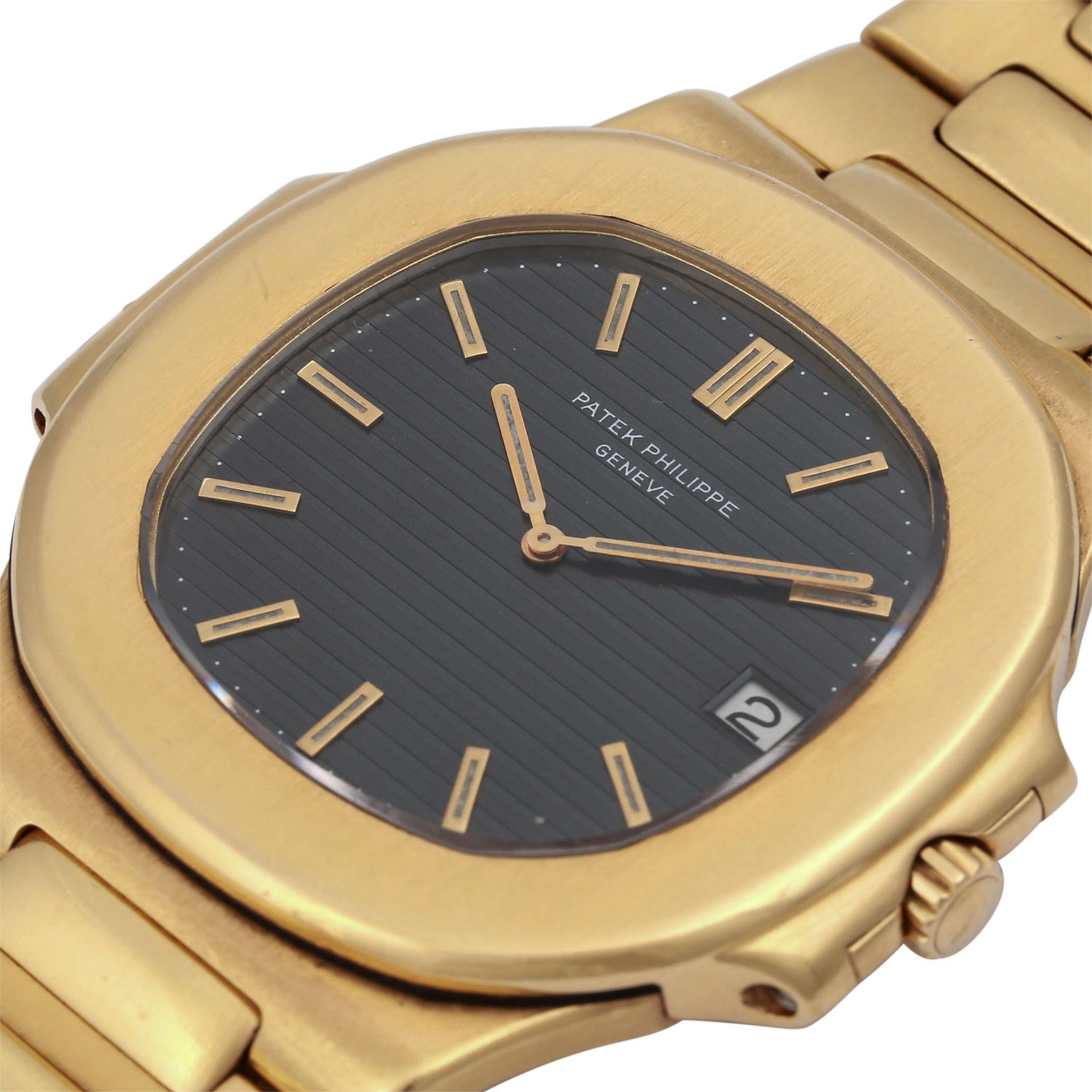 PATEK PHILIPPE Nautilus Jumbo Herrenuhr, Ref. 3700/1, ca. 1970/80er Jahre. - Bild 5 aus 7