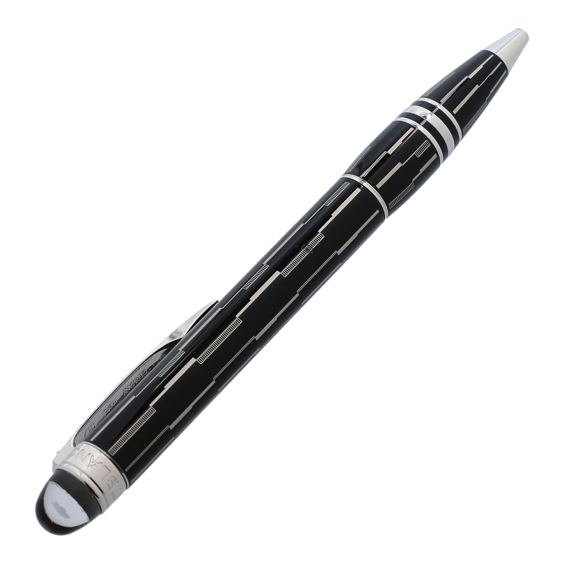 MONTBLANC Starwalker Black Mystery Kugelschreiber, Ref. 104227. - Bild 2 aus 3