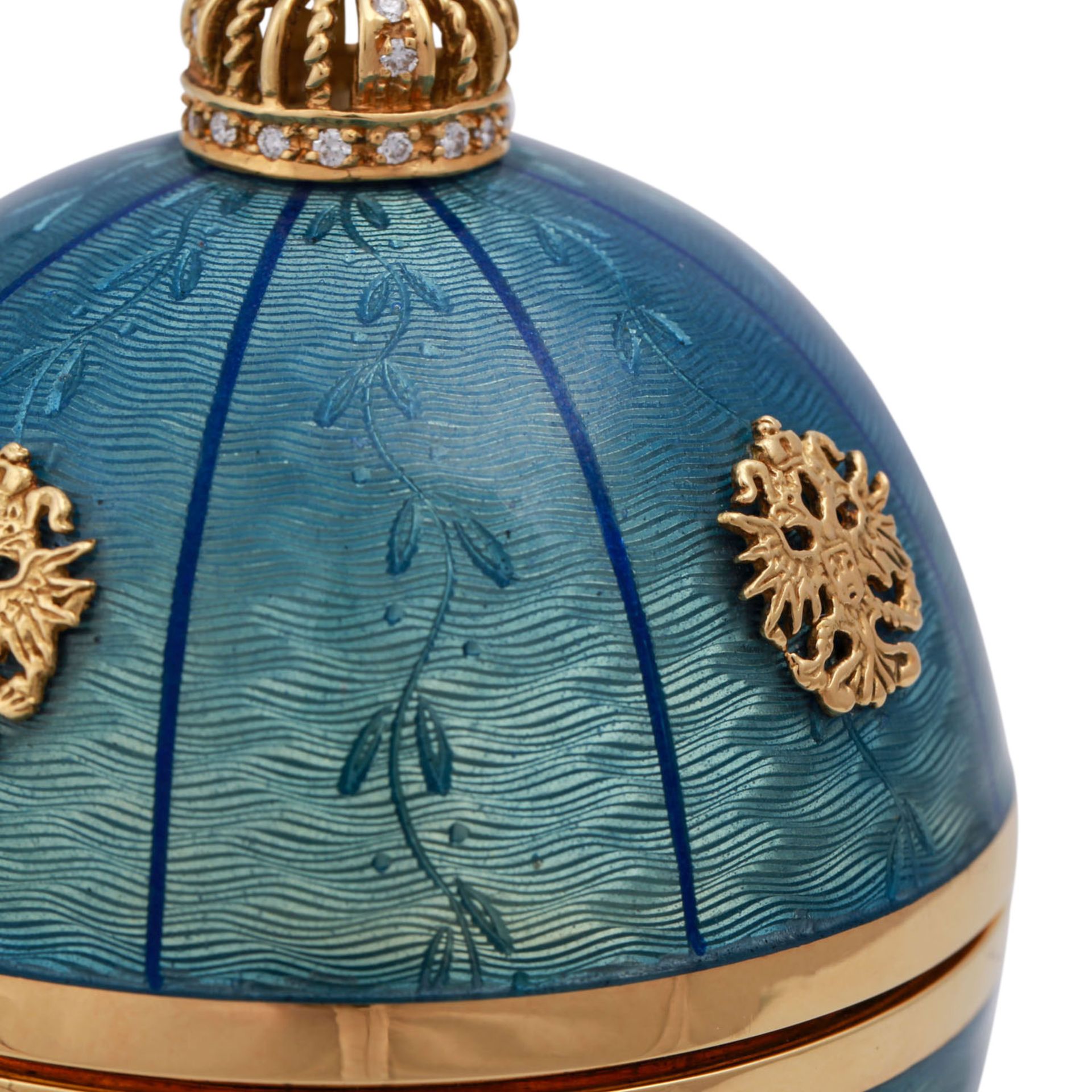 FABERGÉ by VICTOR MAYER, Romanoff Ei,< - Bild 10 aus 10