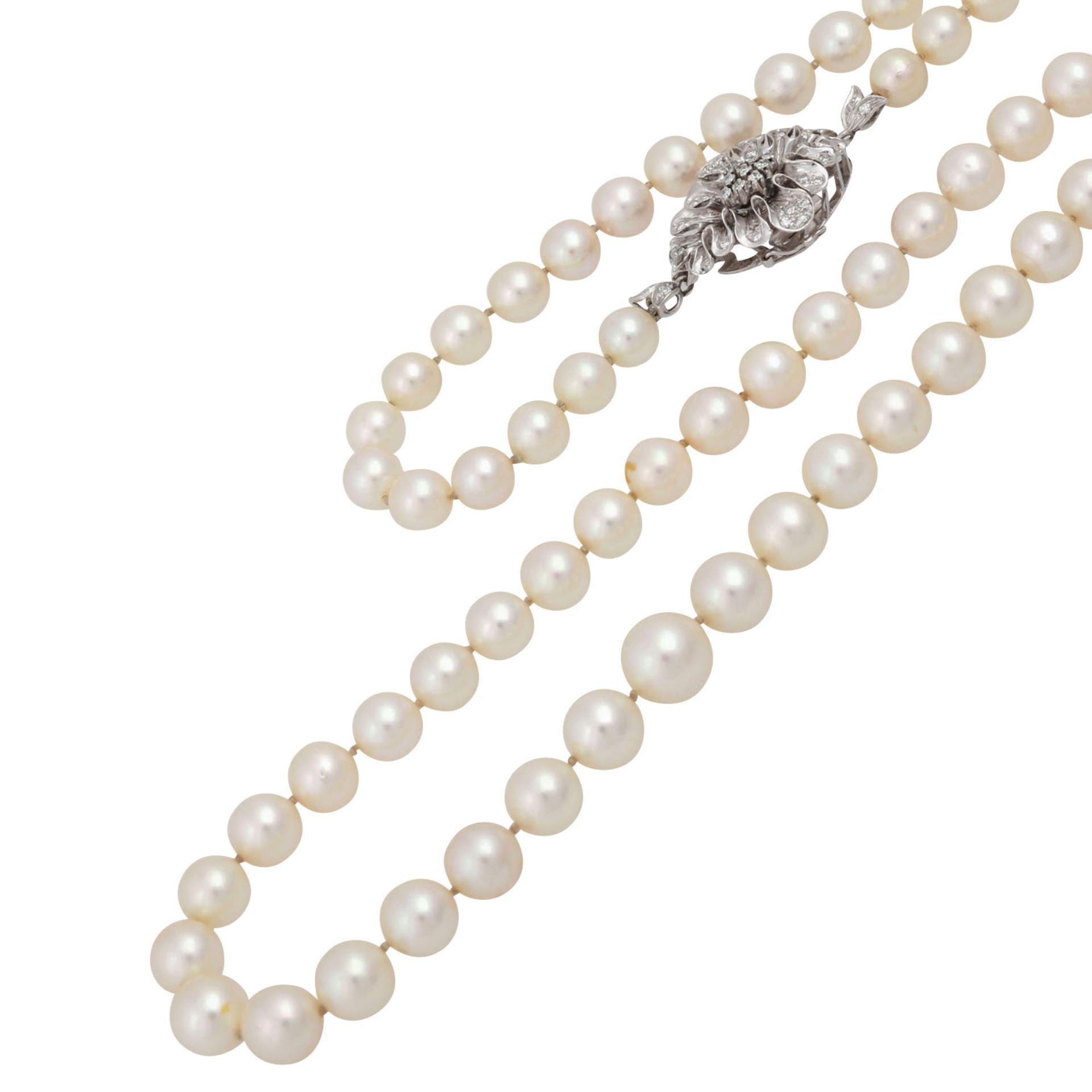 Perlenkette, - Bild 4 aus 4