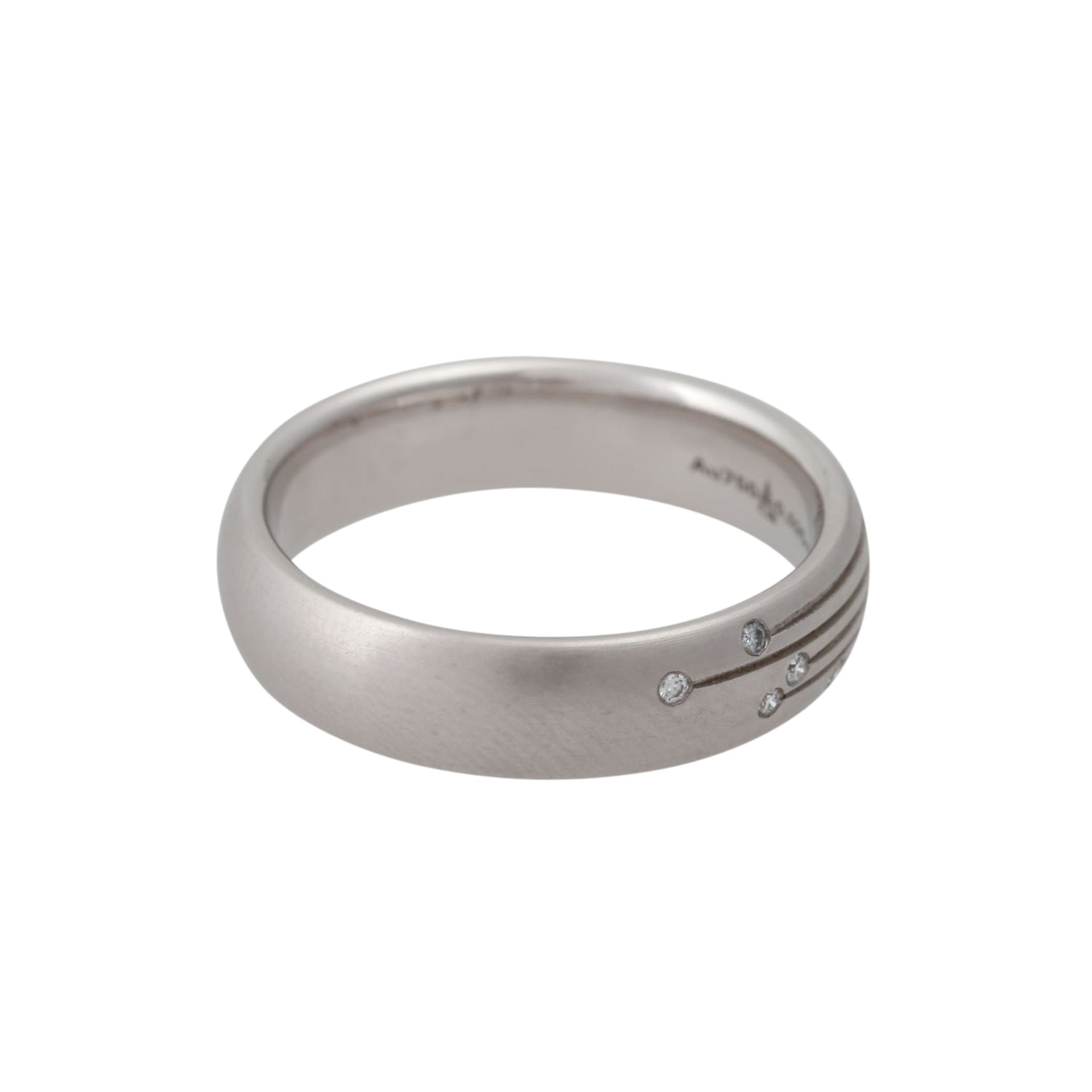 CHRISTIAN BAUER Ring mit Brillanten, zus. ca. 0,025 ct - Bild 2 aus 4