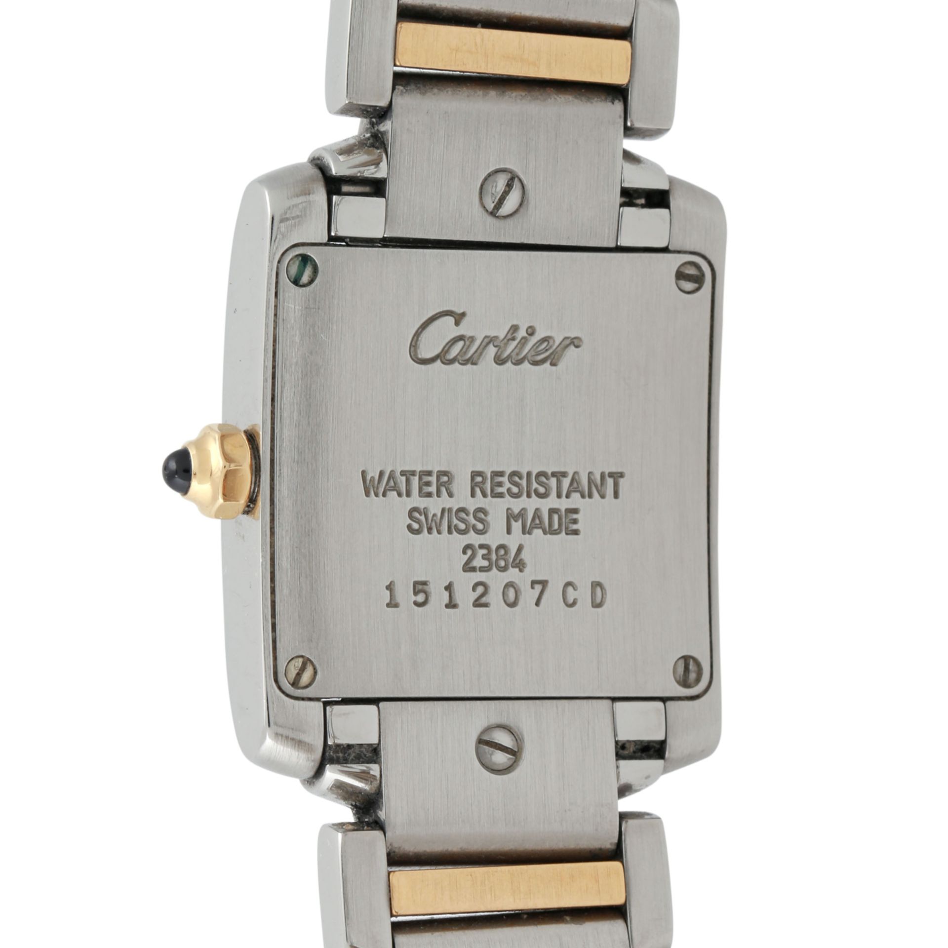 CARTIER Tank, Ref. 2384. Damenuhr. - Bild 2 aus 6