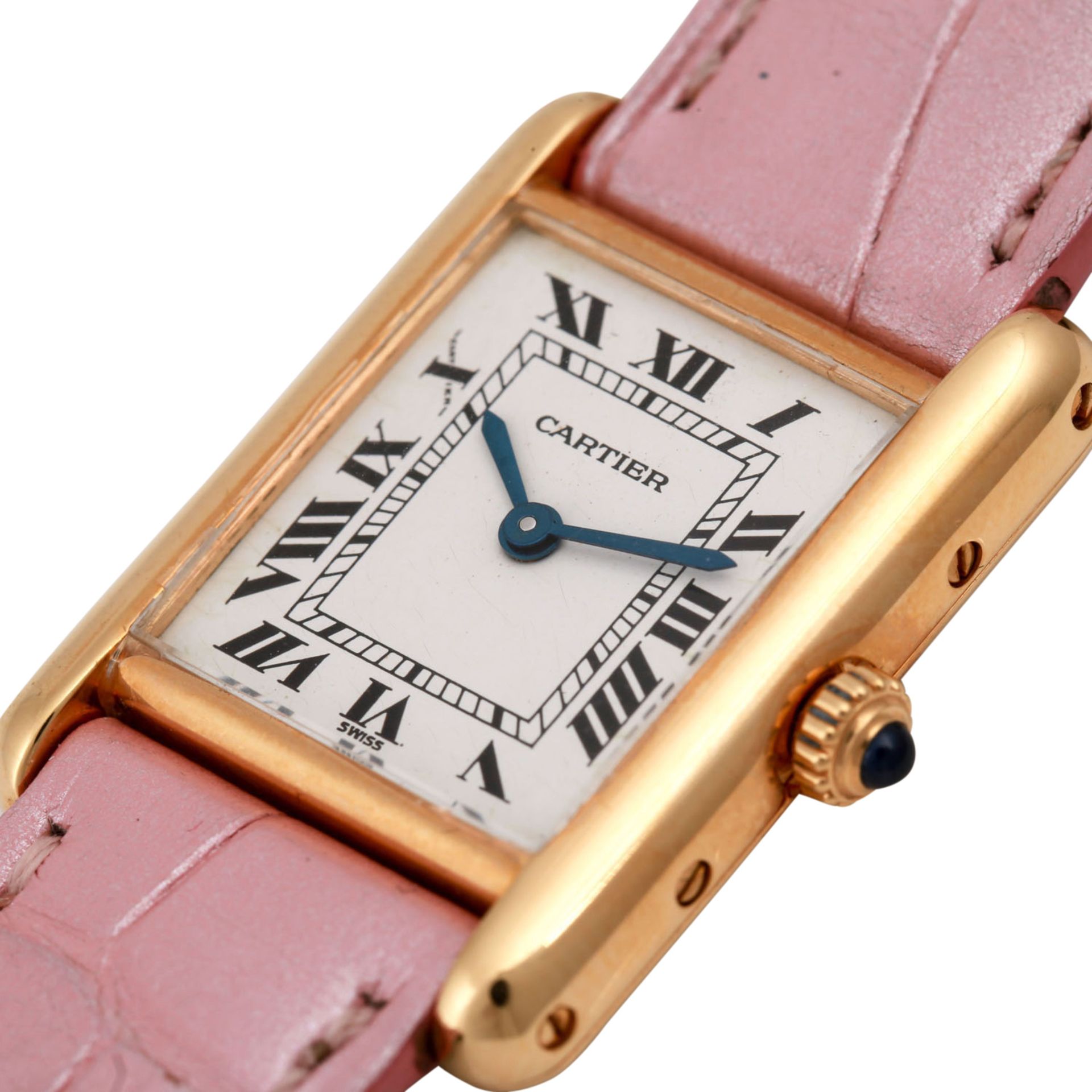 CARTIER Tank. Damenuhr. - Bild 5 aus 5