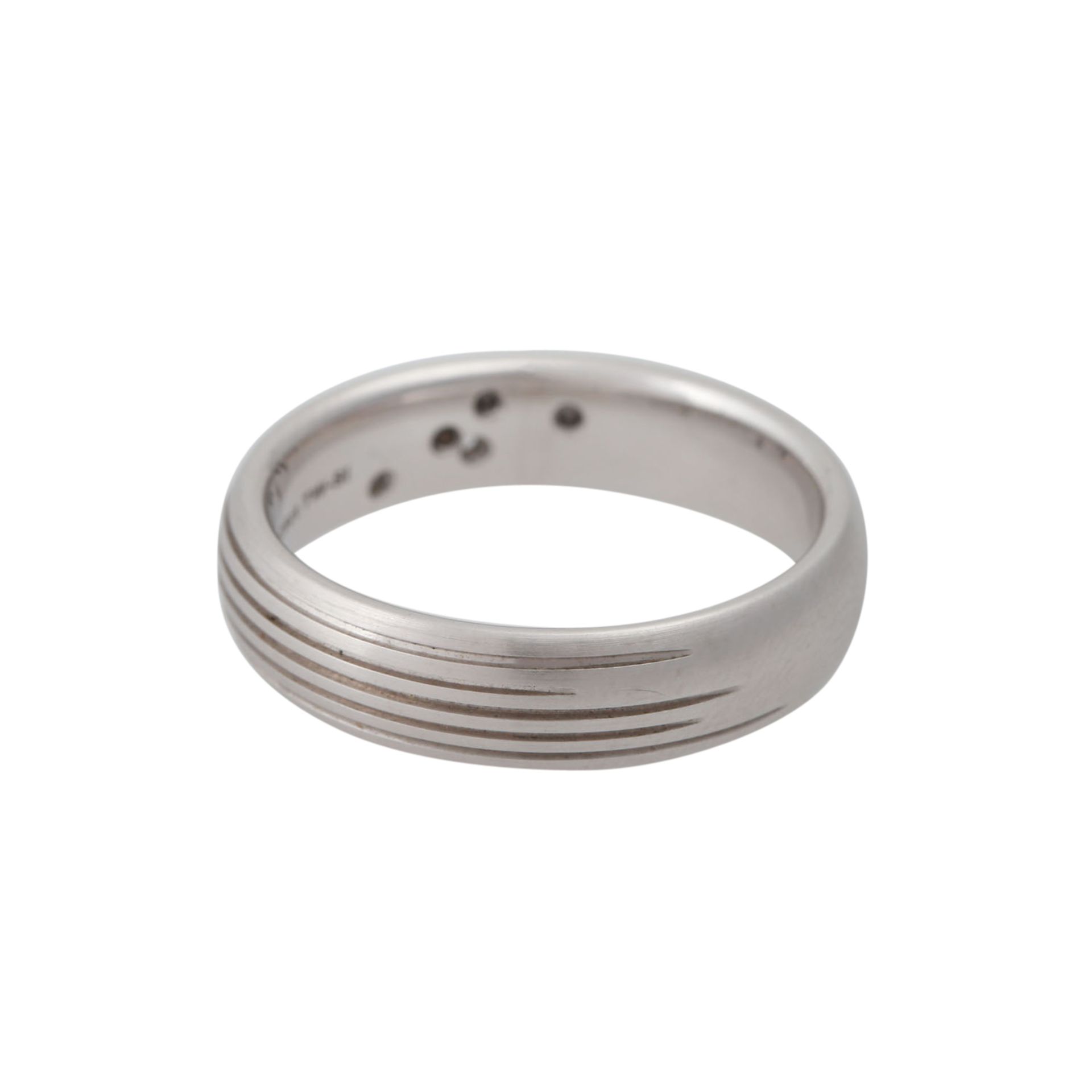 CHRISTIAN BAUER Ring mit Brillanten, zus. ca. 0,025 ct - Bild 4 aus 4