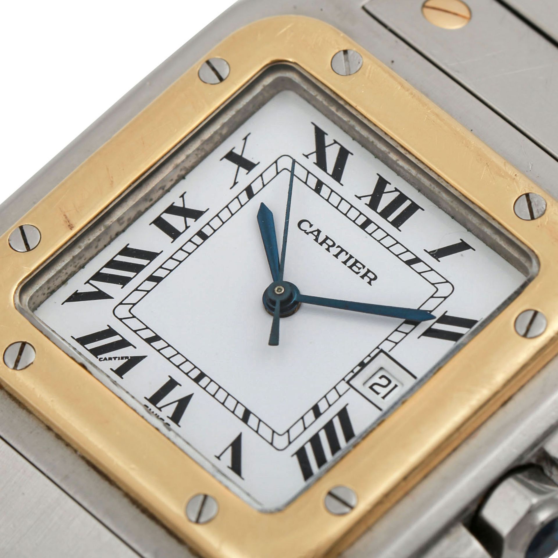 CARTIER Santos Vintage. Damenuhr. - Bild 5 aus 7