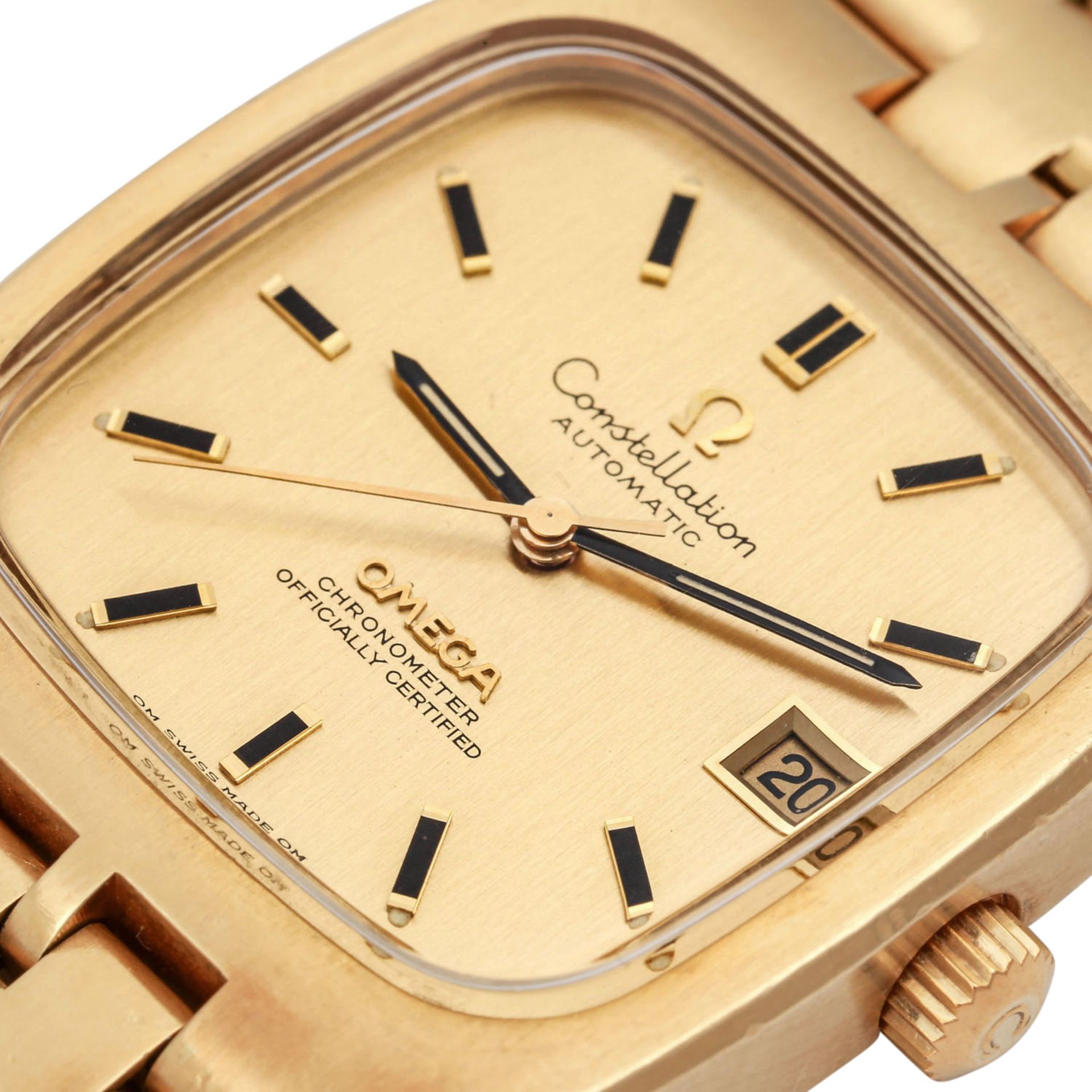 OMEGA Constellation, Ref. 166.059-168.047. Armbanduhr.Gold 18K. Automatic-Werk, Kaliber 1002. Werk - Bild 5 aus 7