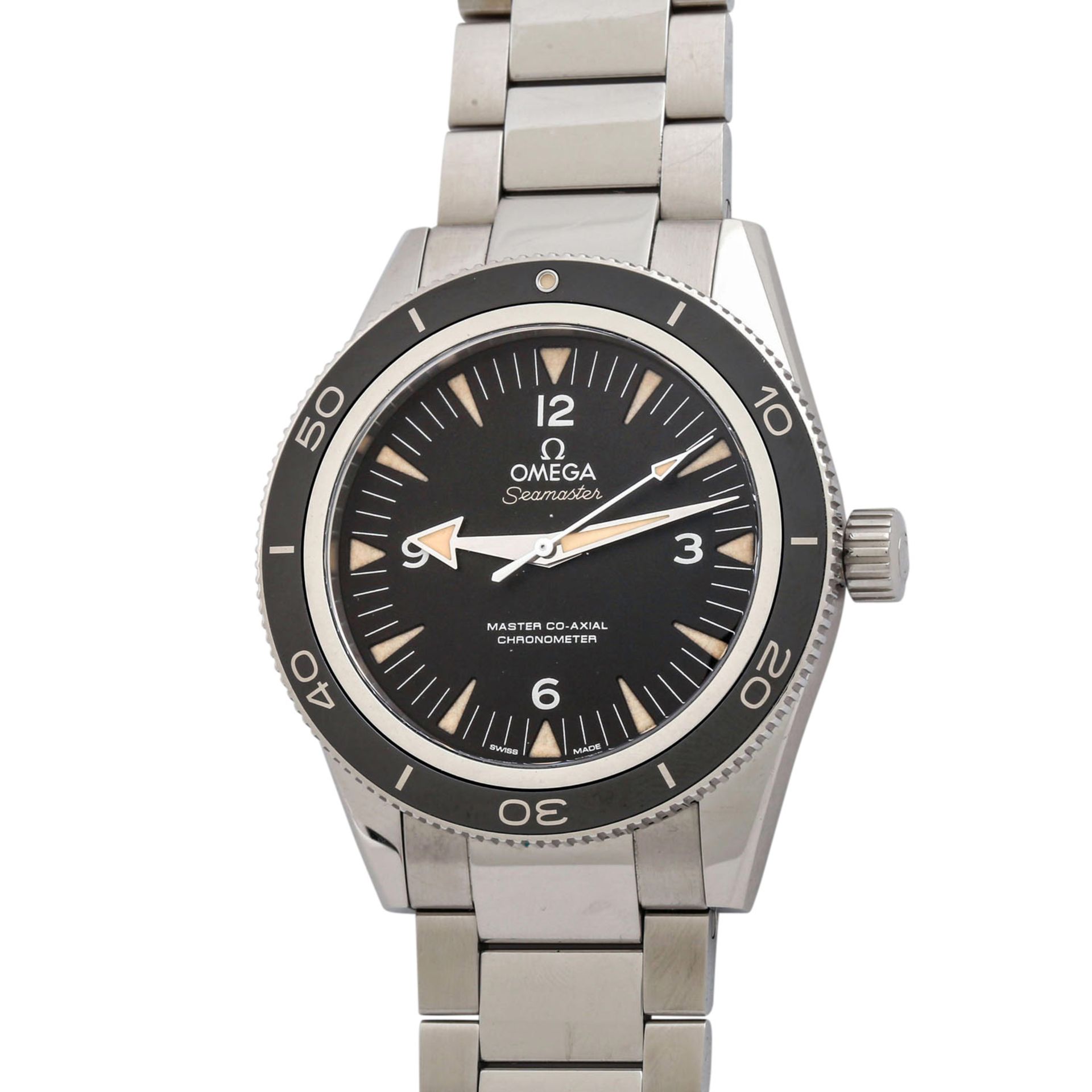 OMEGA Seamaster Diver 300 Master Co-Axial, Ref. O23330412101001. Herrenuhr.Edelstahl. Automatic-