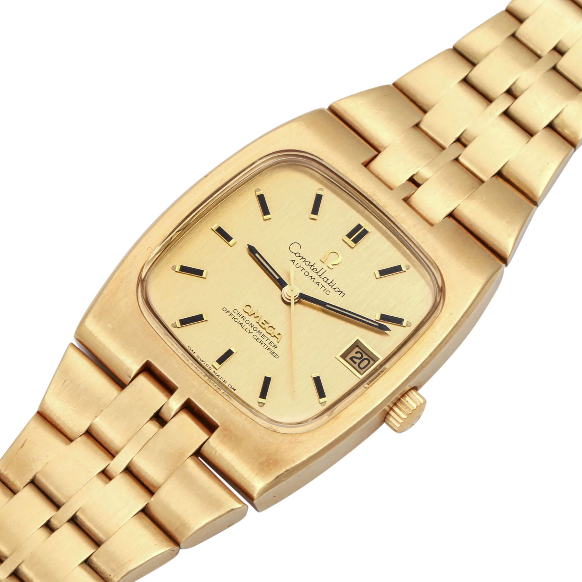 OMEGA Constellation, Ref. 166.059-168.047. Armbanduhr.Gold 18K. Automatic-Werk, Kaliber 1002. Werk - Bild 4 aus 7