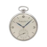 INTERNATIONAL WATCH COMPANY Taschenuhr.Silber. Handaufzug-Werk. Gebrauchsspuren am Gehäuse. Geh.-