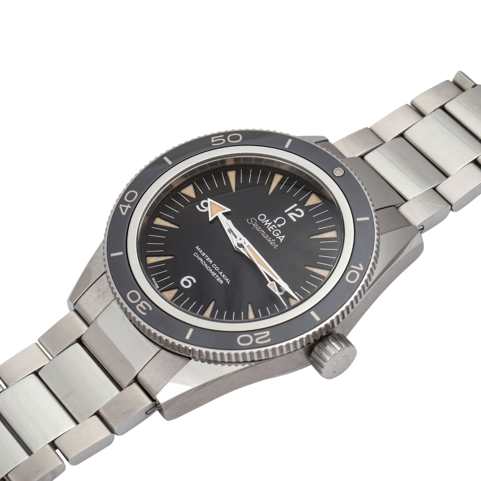 OMEGA Seamaster Diver 300 Master Co-Axial, Ref. O23330412101001. Herrenuhr.Edelstahl. Automatic- - Bild 4 aus 7