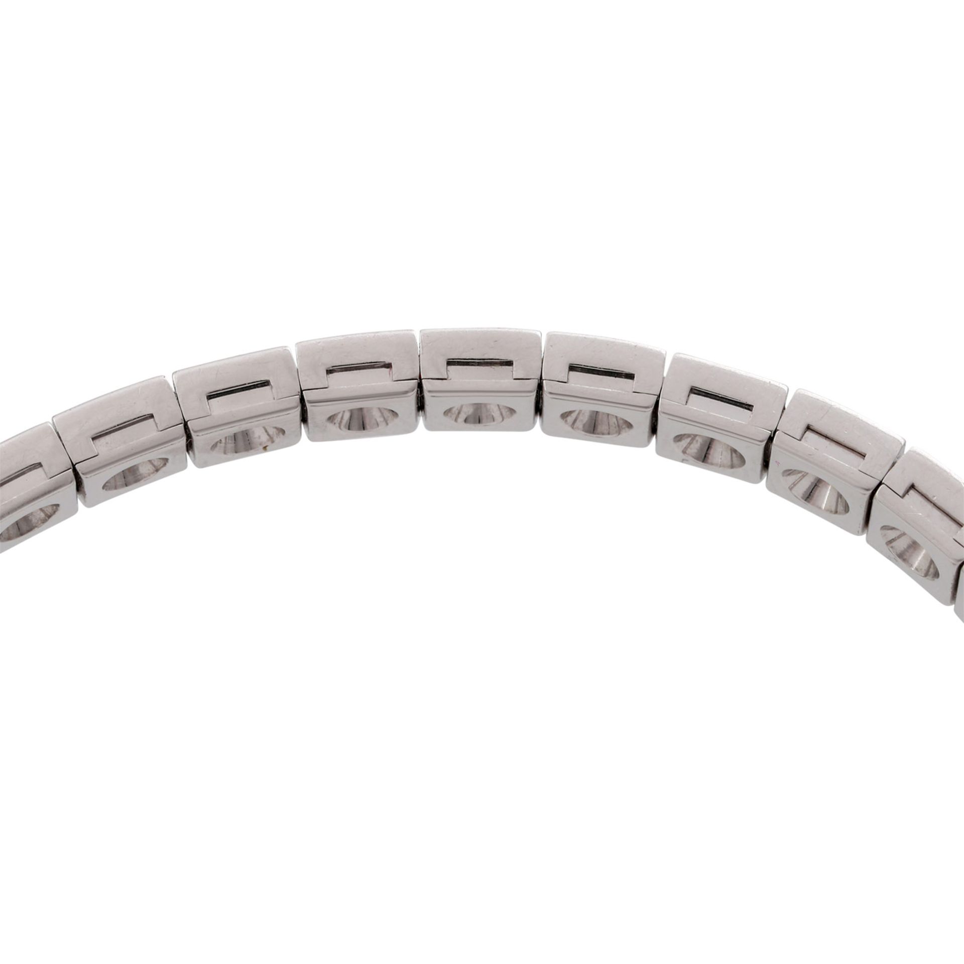 CARTIER Armband "Tectonique" mit 21 Brillanten - Bild 7 aus 8