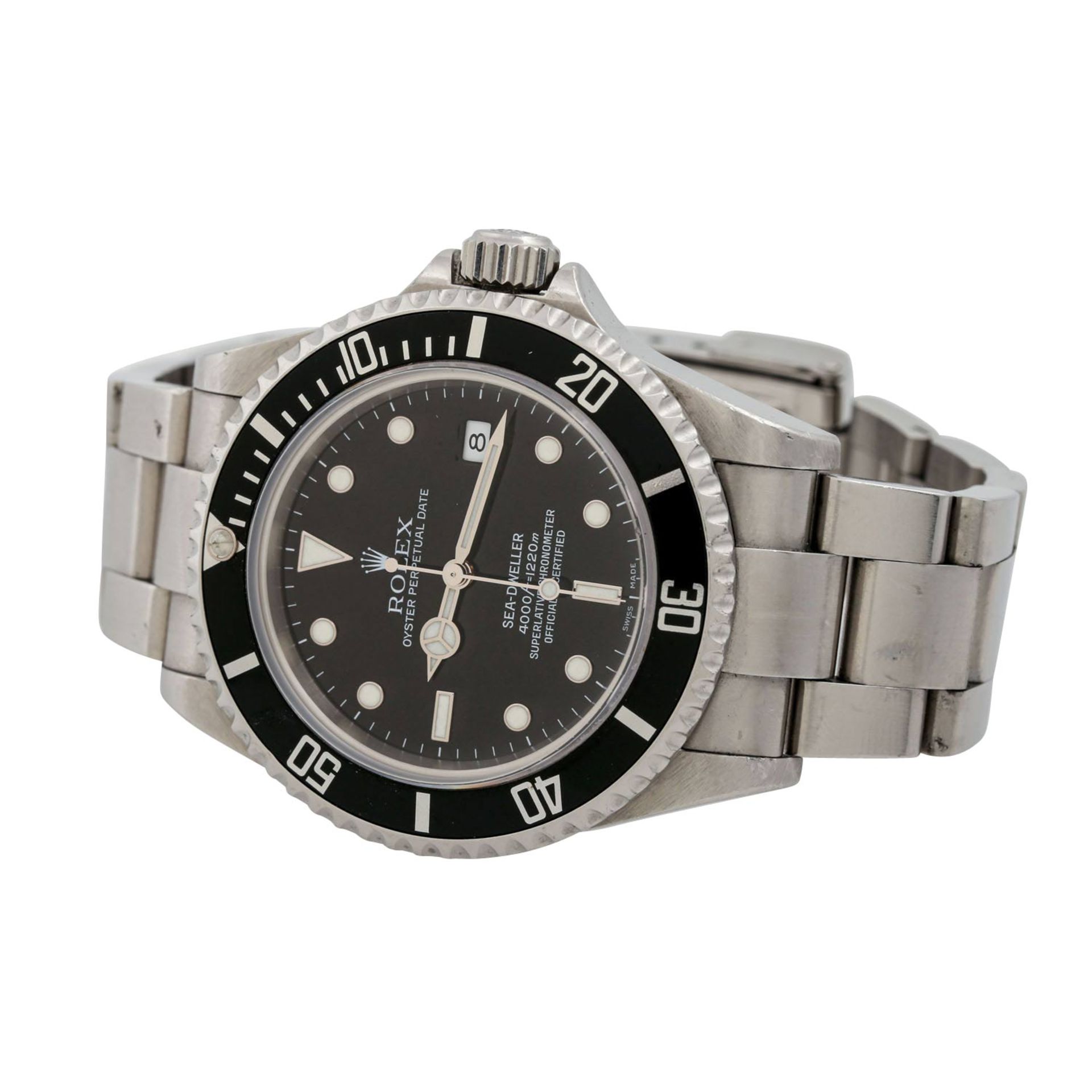 ROLEX Sea-Dweller, Ref. 16600T. Herrenuhr. Ca. 2007/2008. - Bild 8 aus 9