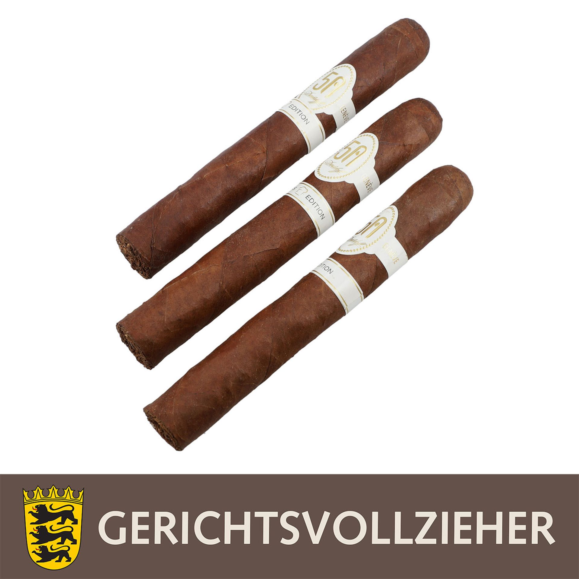 KONVOLUT 3x Davidoff The Chefs Edition Zigarren.