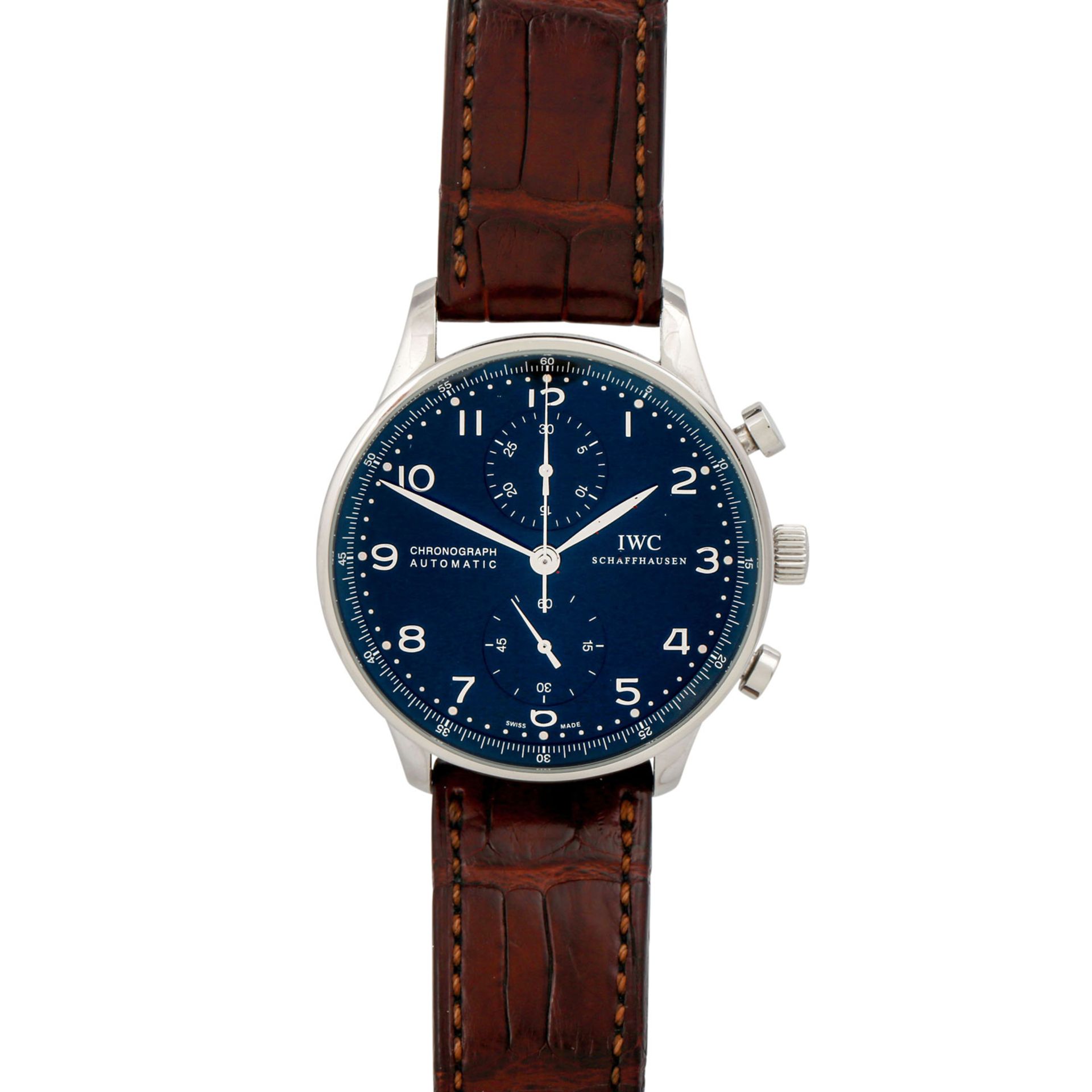 IWC Portugieser Chronograph, Ref. IW371438. Herrenuhr.