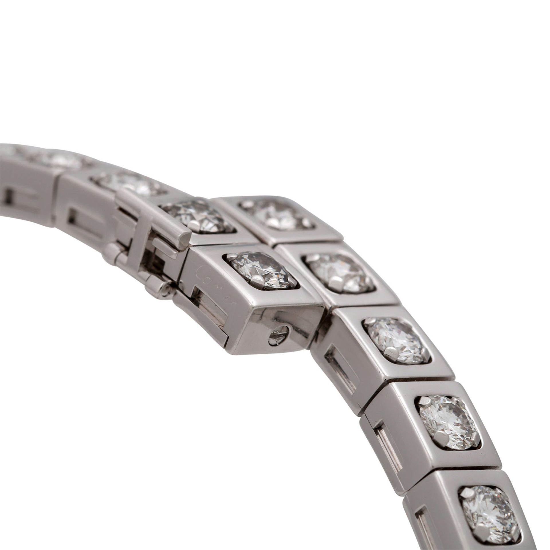 CARTIER Armband "Tectonique" mit 21 Brillanten - Bild 6 aus 8