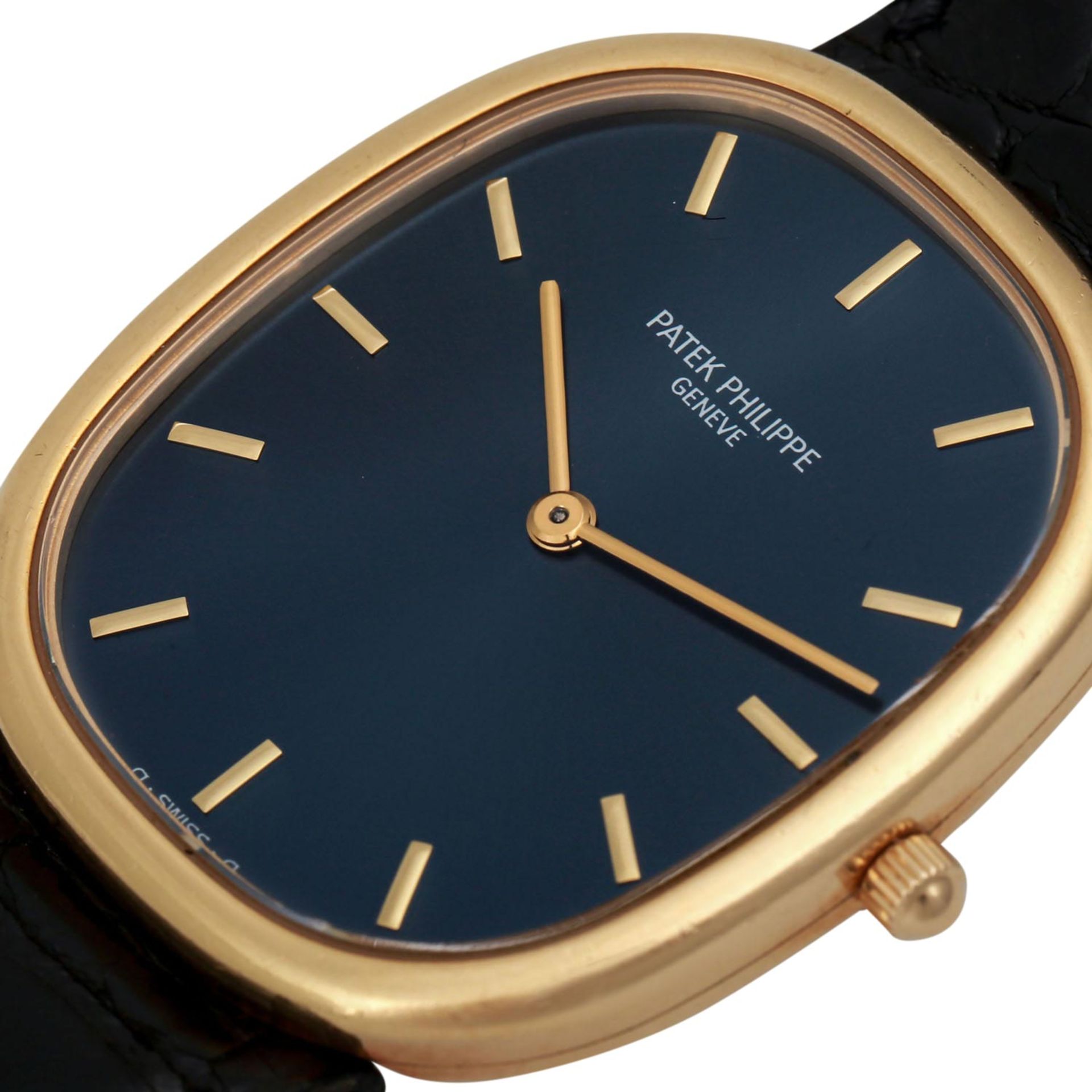 PATEK PHILIPPE Ellipse D'Or Vintage, Ref. 3738/100. Herrenuhr. - Bild 7 aus 12