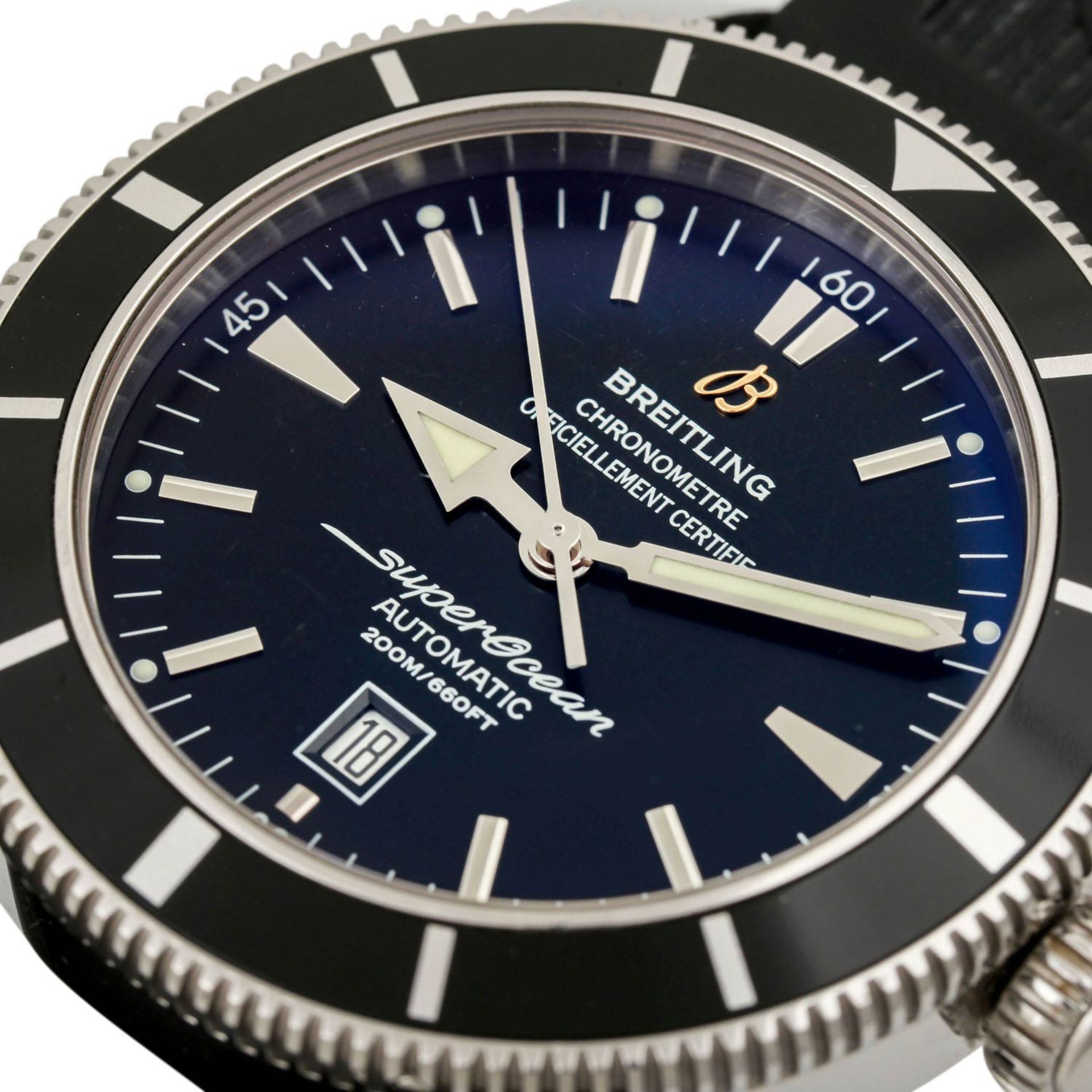 BREITLING Super Ocean, Ref. A1732024. Herrenuhr. - Bild 5 aus 9