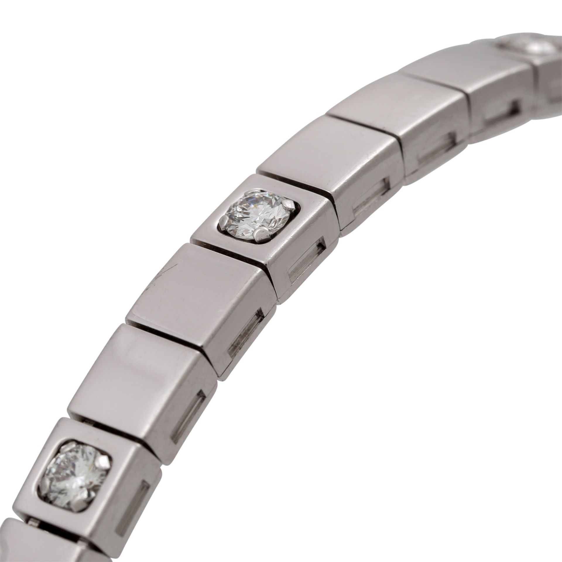 CARTIER Armband "Tectonique" mit 21 Brillanten - Bild 5 aus 8