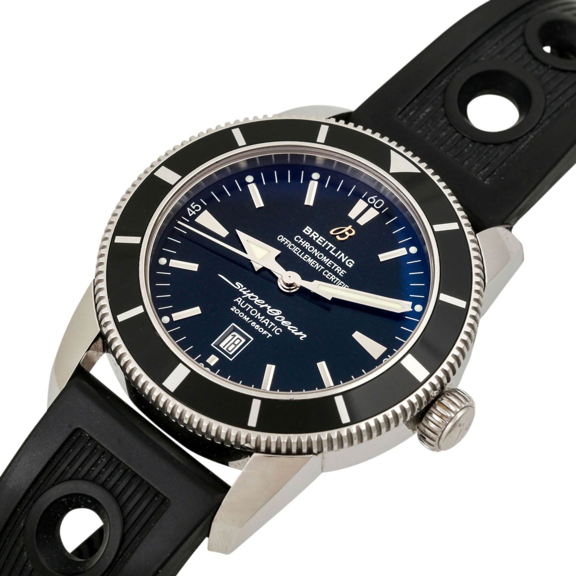 BREITLING Super Ocean, Ref. A1732024. Herrenuhr. - Bild 4 aus 9