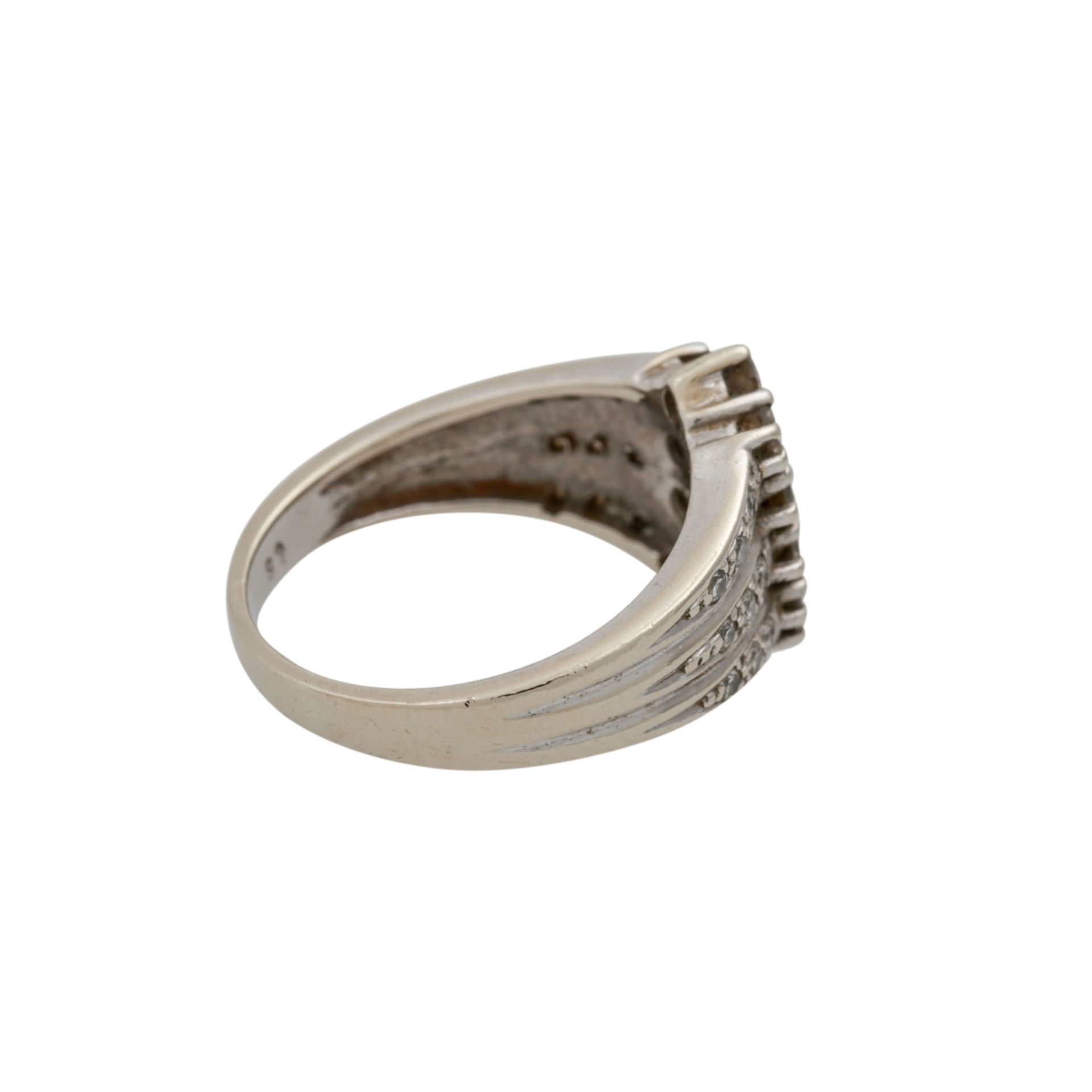 PFANDAUKTION - Ring WG 14 K mit Brillanten (585 4,8 gr.) Pfandnum - Bild 3 aus 4