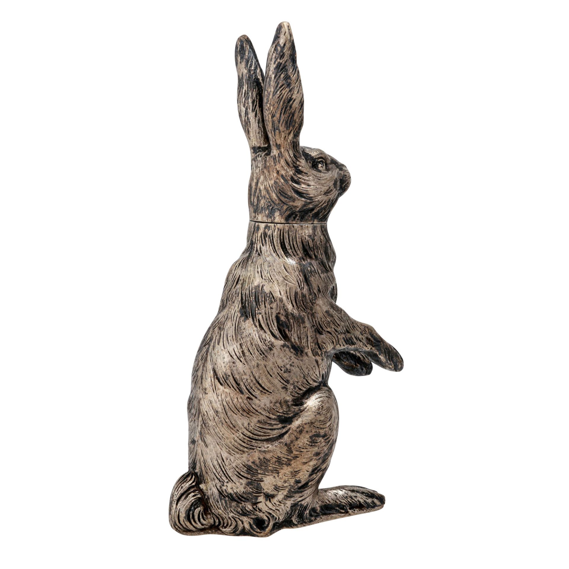 HANAU Gebrüder Glaser 'Hase', Silber, nach 1883. - Bild 3 aus 6