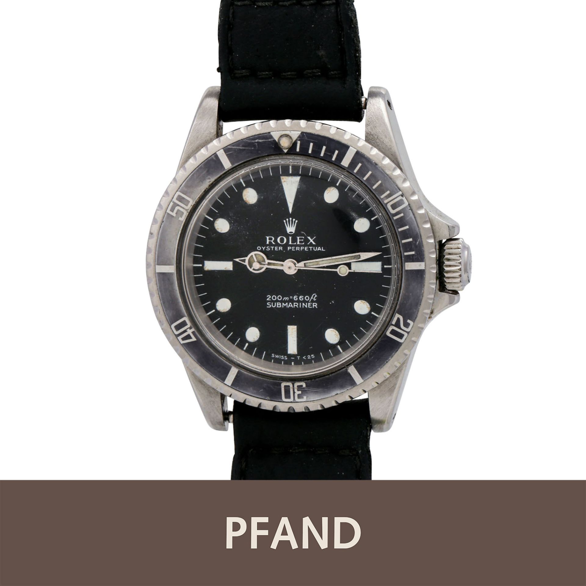 PFANDAUKTION - ROLEX Submariner Meters First, Ref. 5513, Serien-N