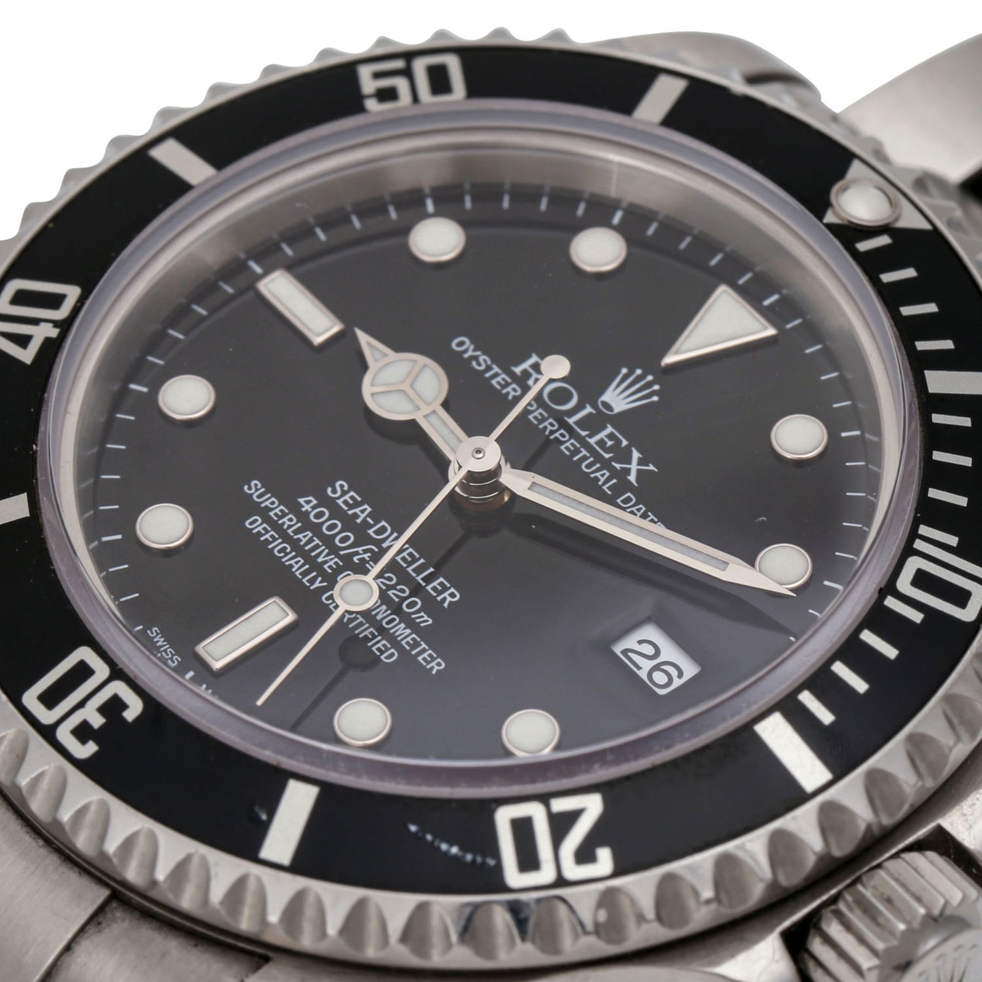 PFANDAUKTION - ROLEX Sea-Dweller Ref. 16600, Edelstahl. Automatic - Bild 5 aus 7