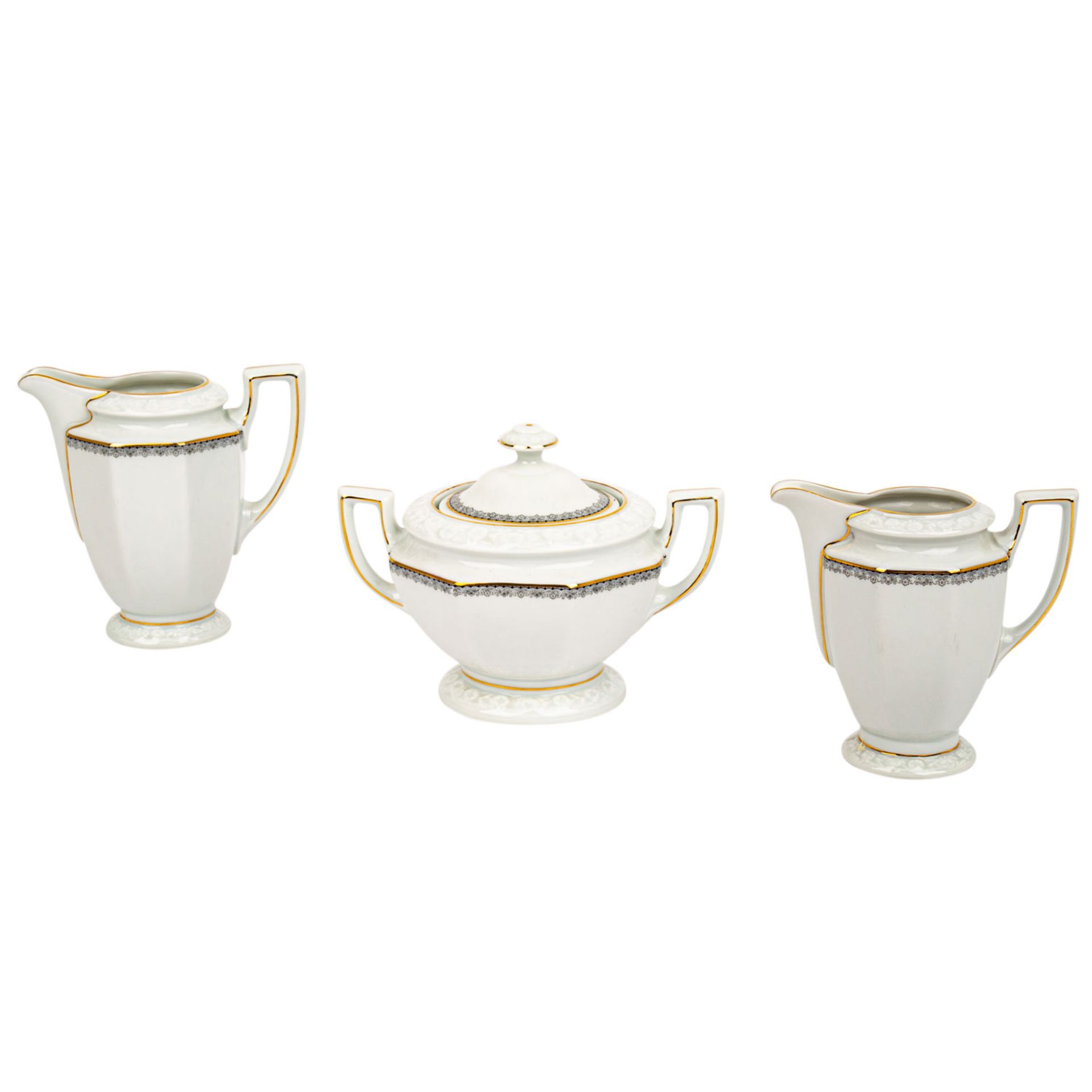 ROSENTHAL Kaffeeservice f. 7-11 Personen 'Maria', 1. Hälfte 20. Jhd.. - Image 3 of 5