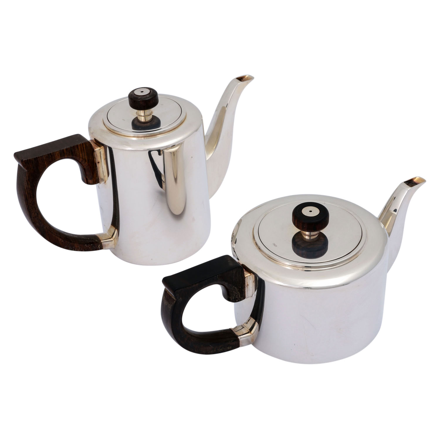 ROBBE&BERKING Kaffee- und Teekanne 'Alta', 925 Silber, 21. Jhd.. - Image 2 of 6