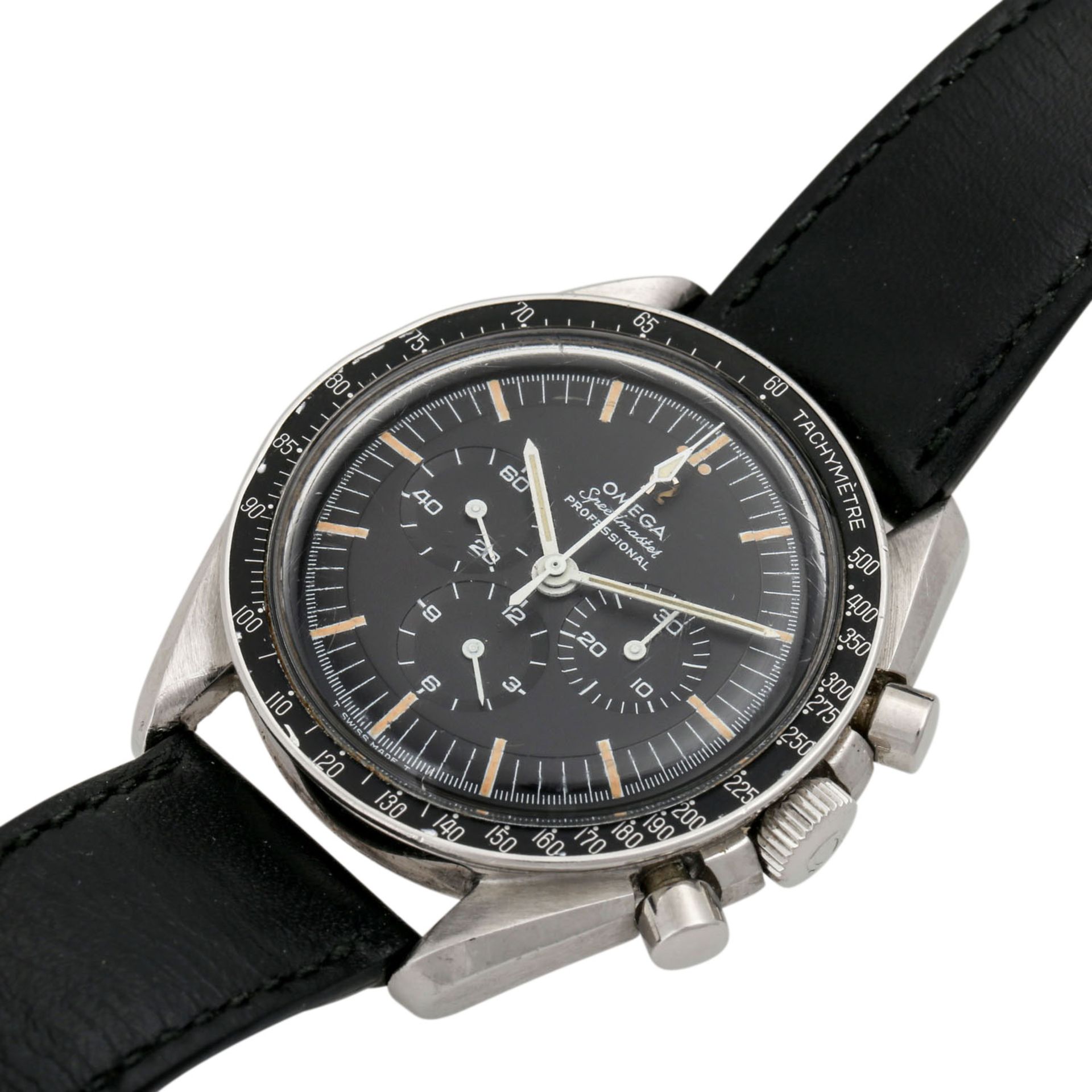 OMEGA Speedmaster Professional, Ref. 145.012-67SP. Ca. 1967/1968. Armbanduhr. - Bild 4 aus 7