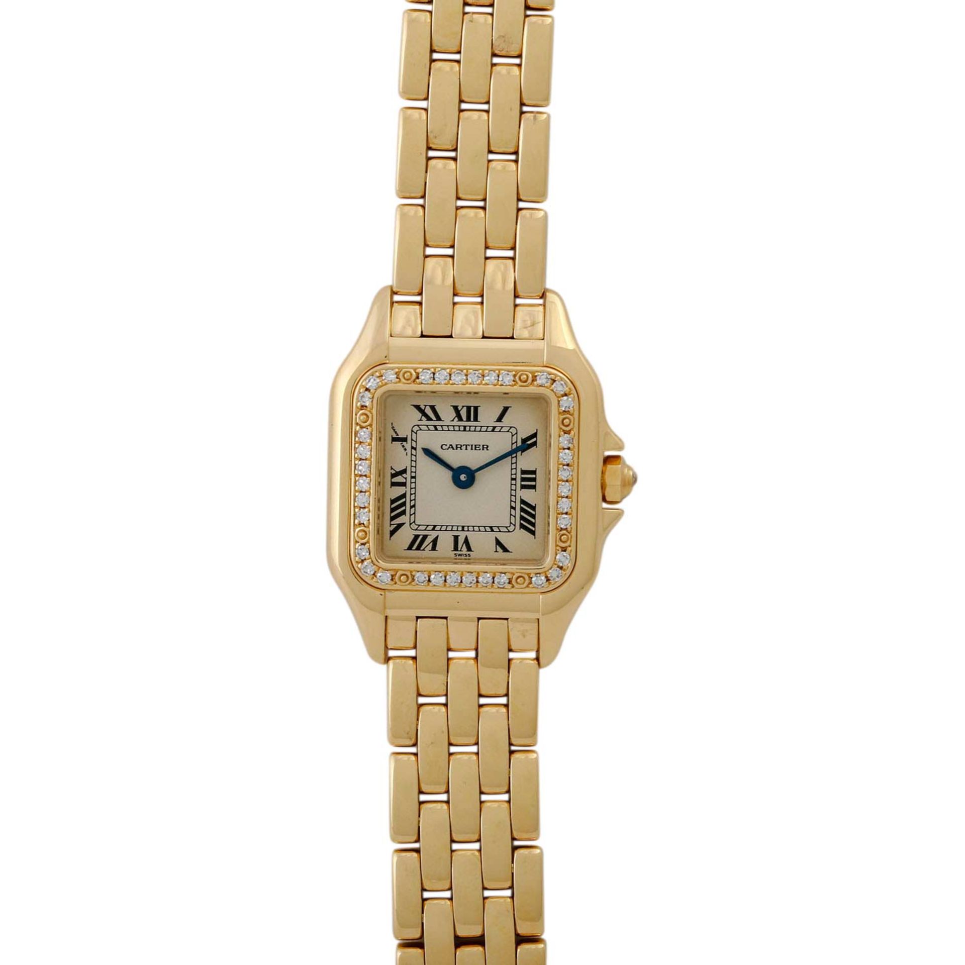 CARTIER Vintage Panthere, Ref. 128000M. Damenuhr.