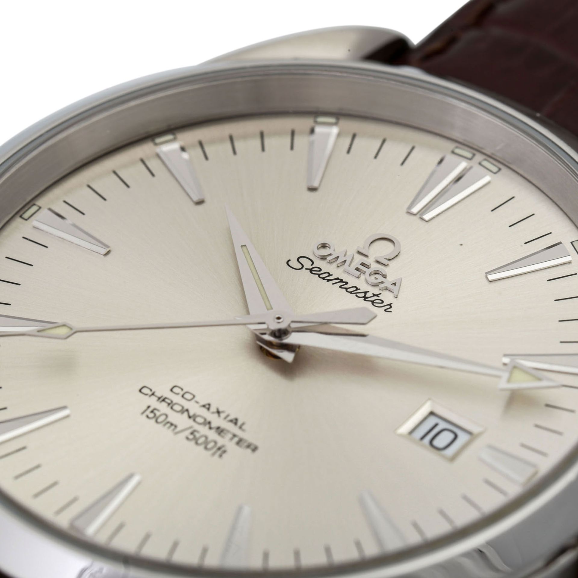 OMEGA Seamaster Aqua Terra "Big Size Chronometer", Ref. 28023037. Herrenuhr. - Bild 5 aus 8