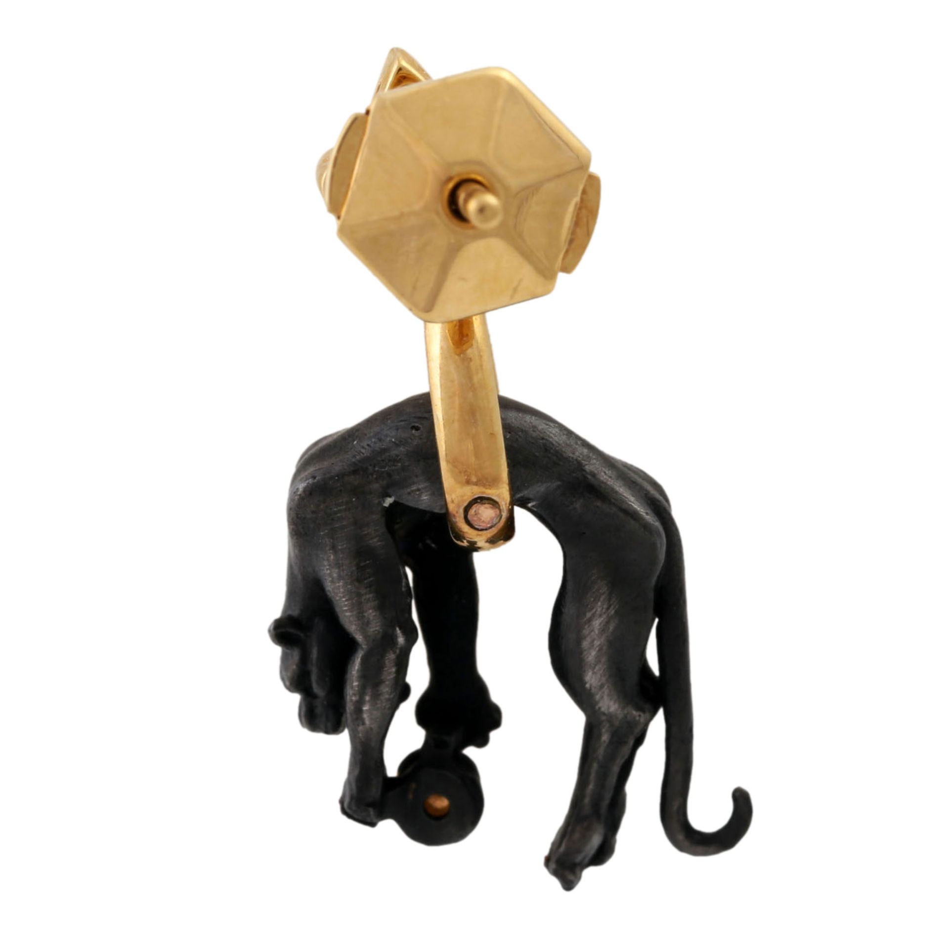 CARRERA Y CARRERA einzelner Ohrring "Panther" mit Brillant, - Image 4 of 4
