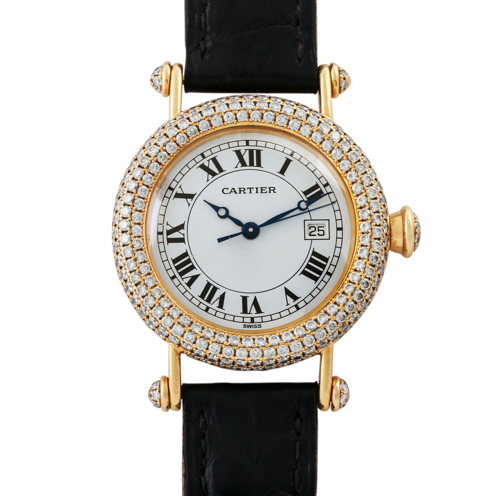 CARTIER Diabolo, Ref. 1430.0. Armbanduhr.