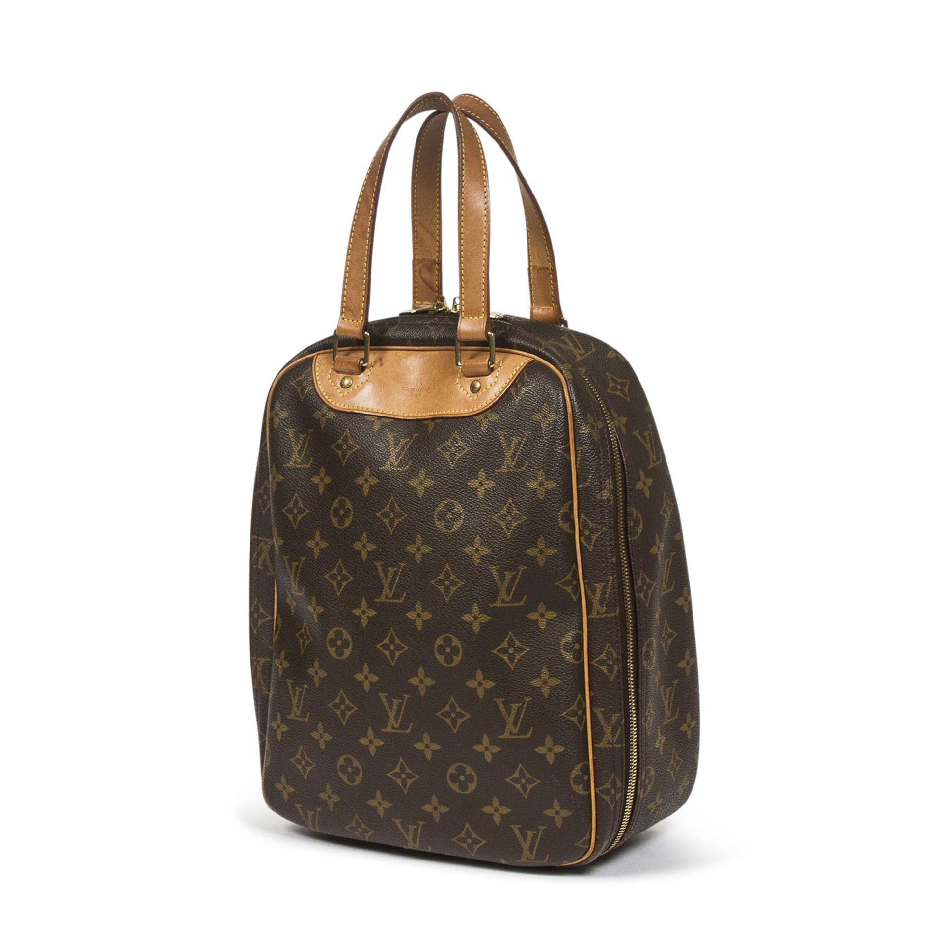 LOUIS VUITTON VINTAGE Handtasche "EXCURSION", Koll. 1999.Monogram Canvas Serie, Details und - Bild 3 aus 5